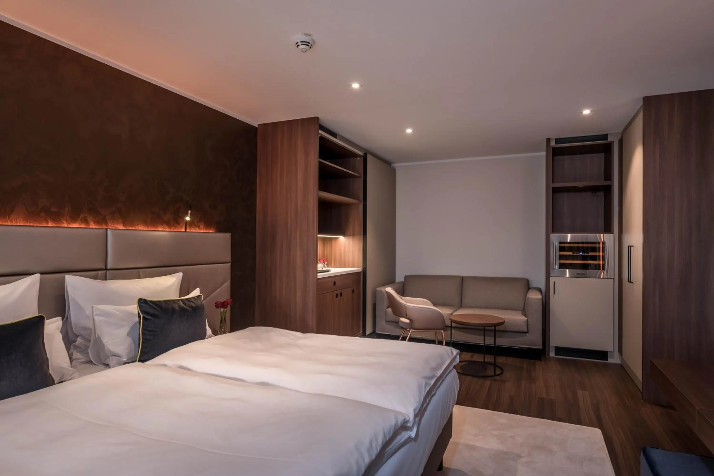 Bed in Innspire Hotel