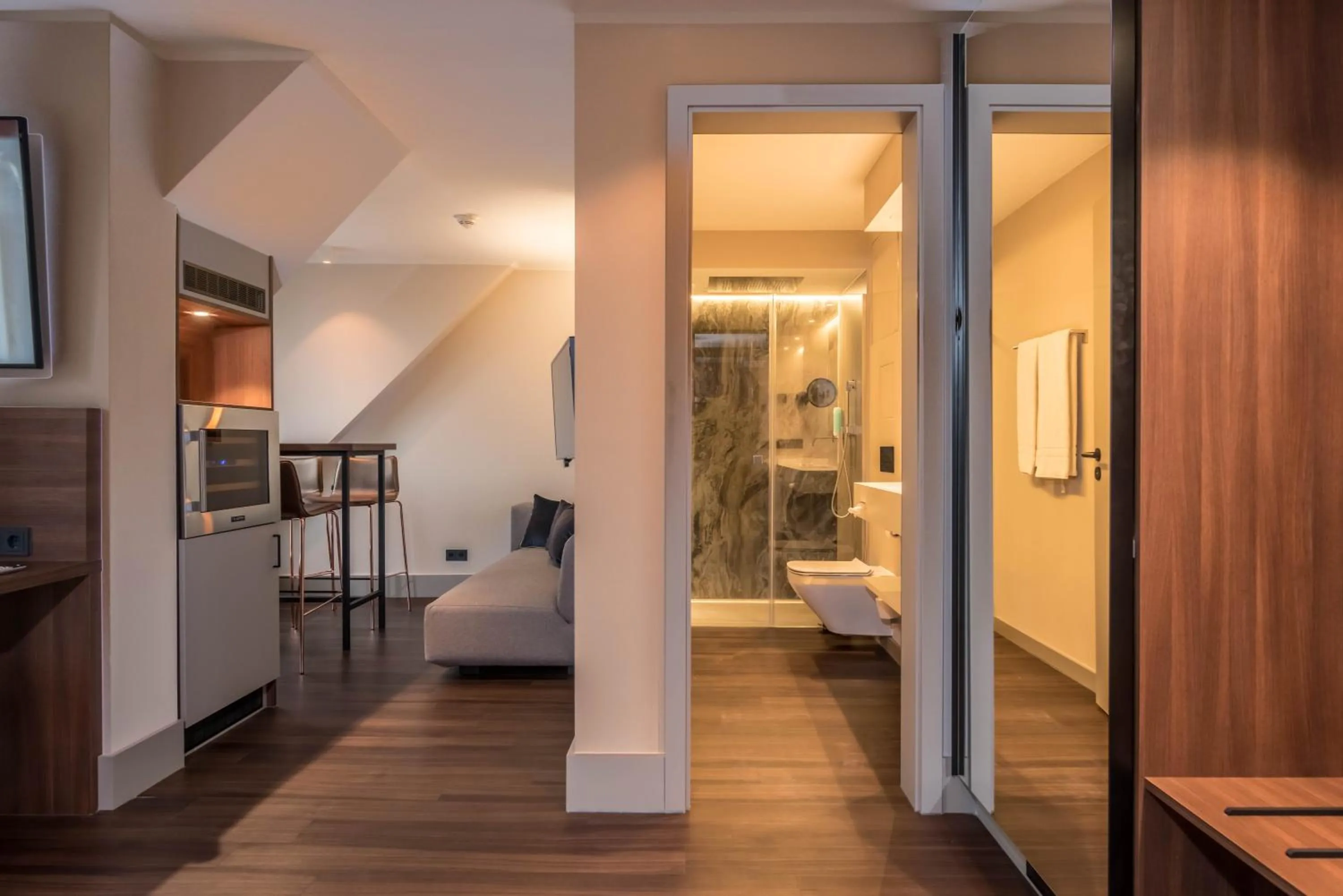 Bed in Innspire Hotel