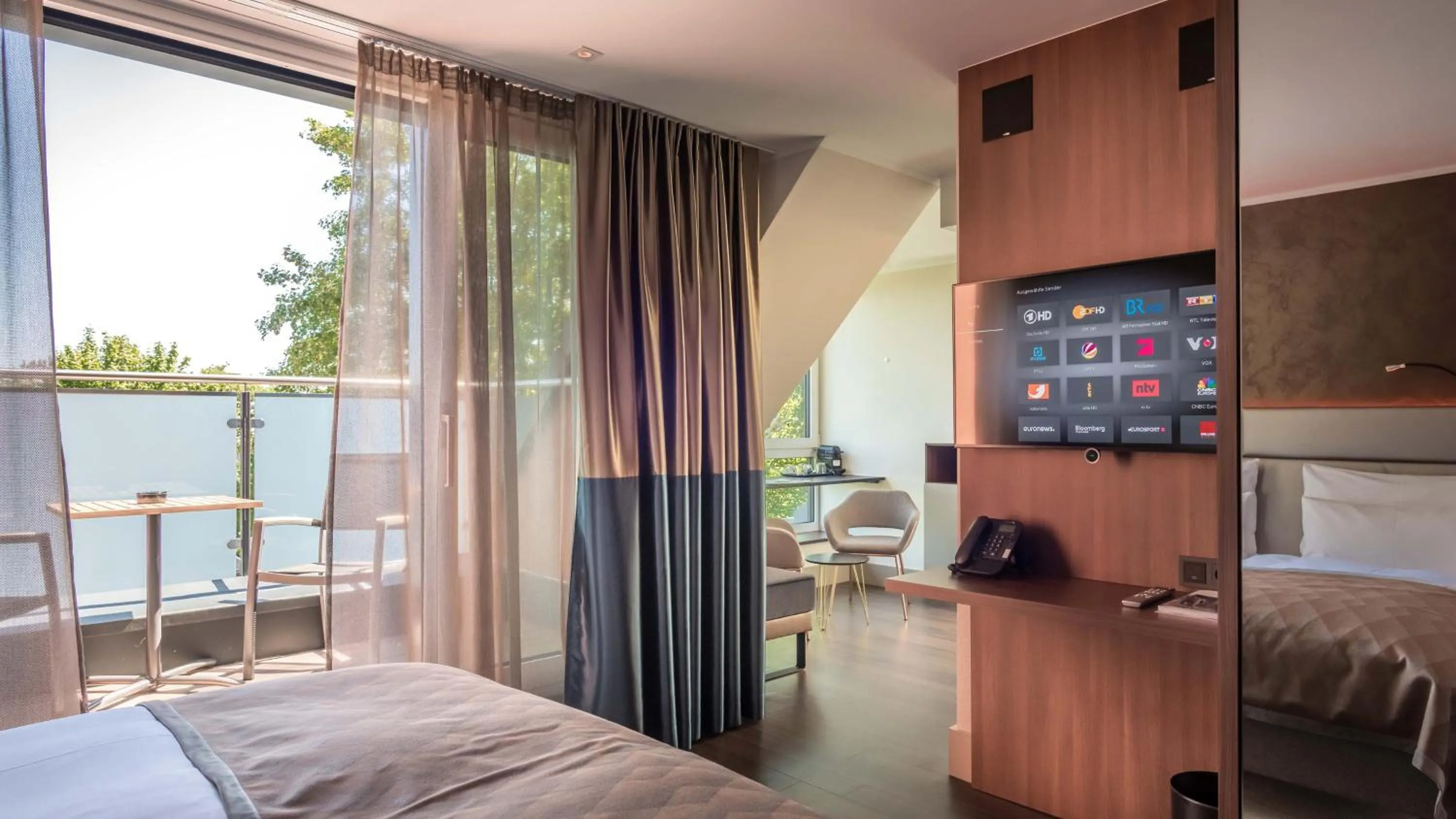 Bed in Innspire Hotel