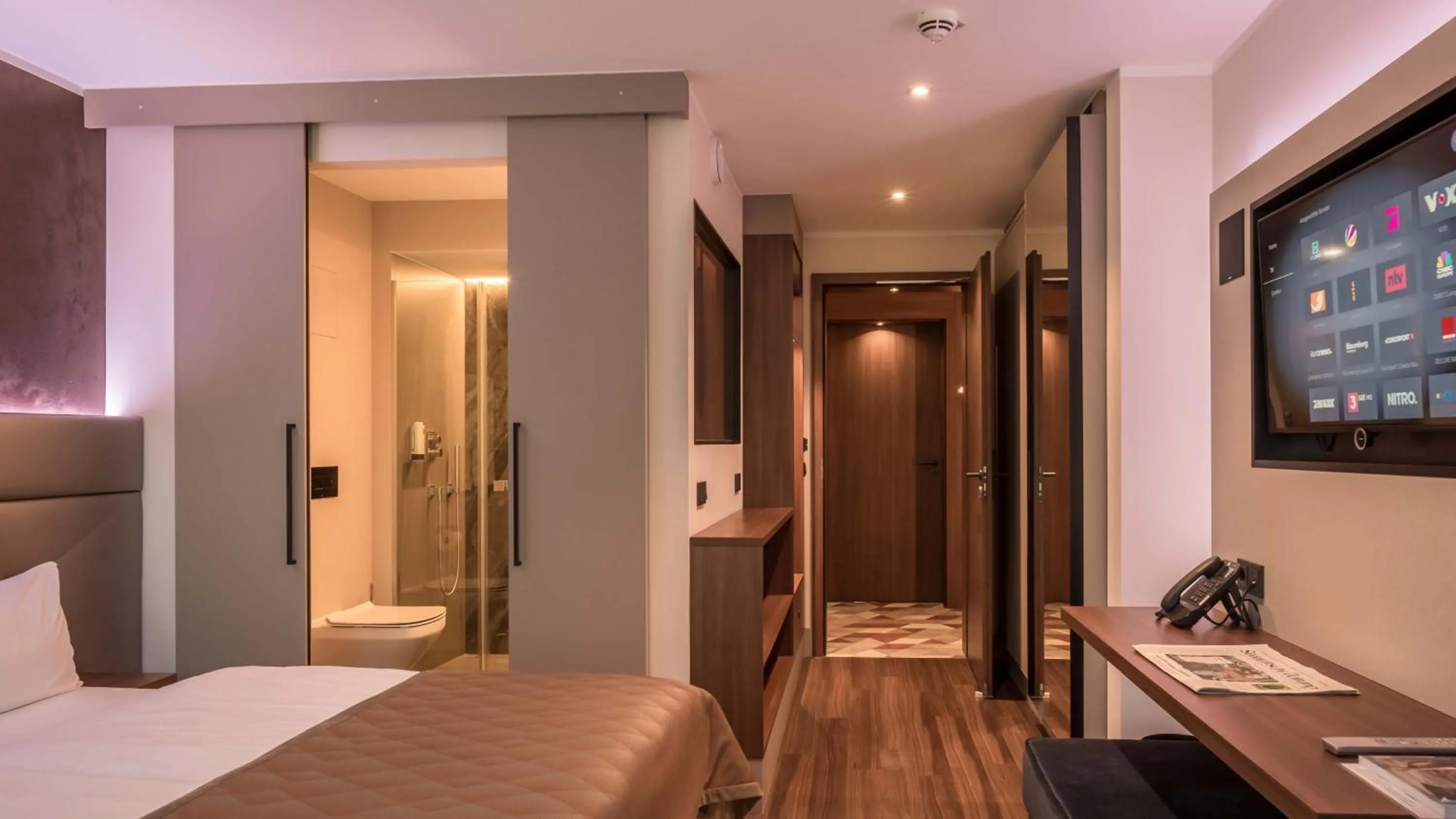 Bed in Innspire Hotel