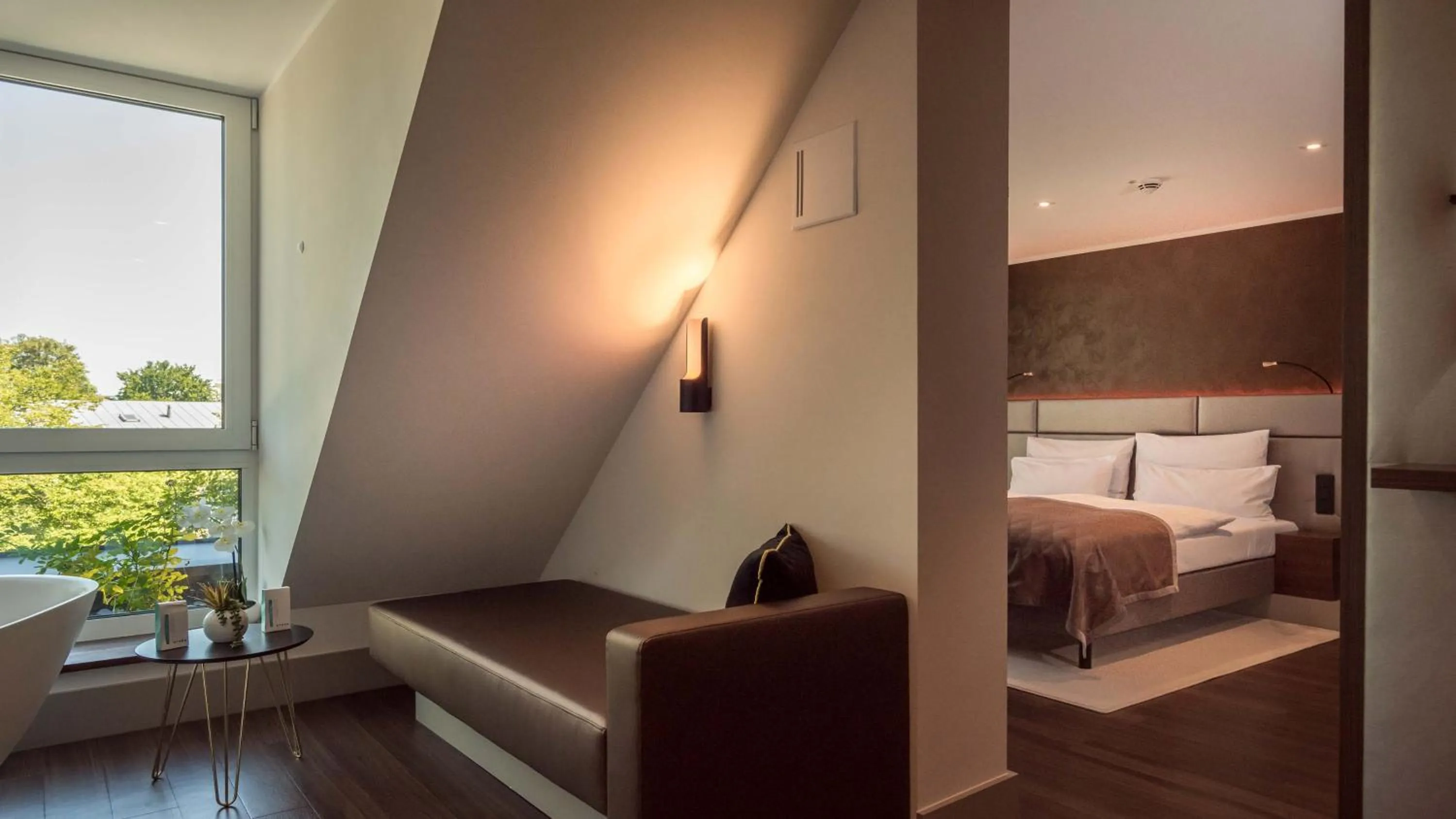 Bed in Innspire Hotel