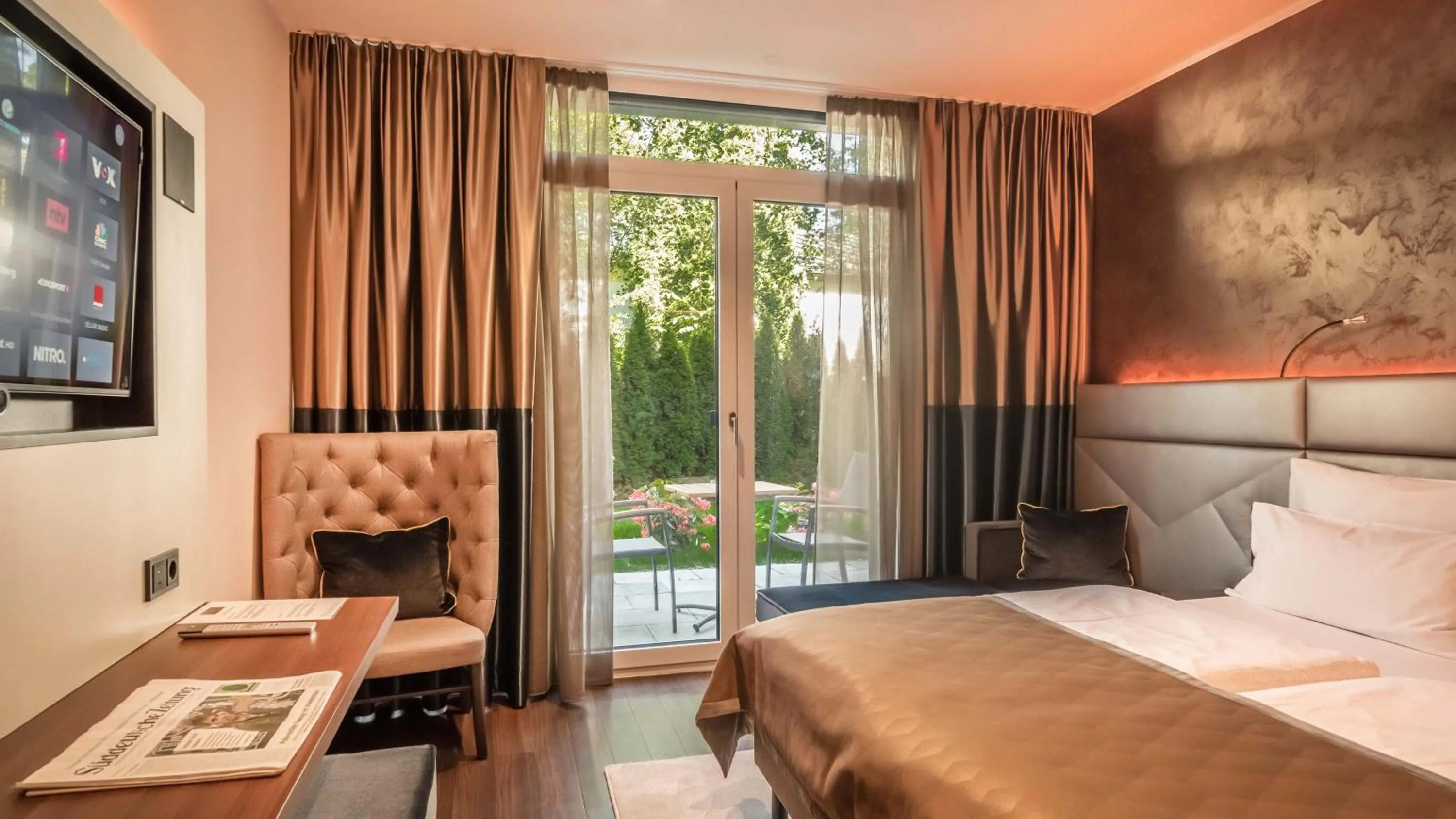 Bed in Innspire Hotel