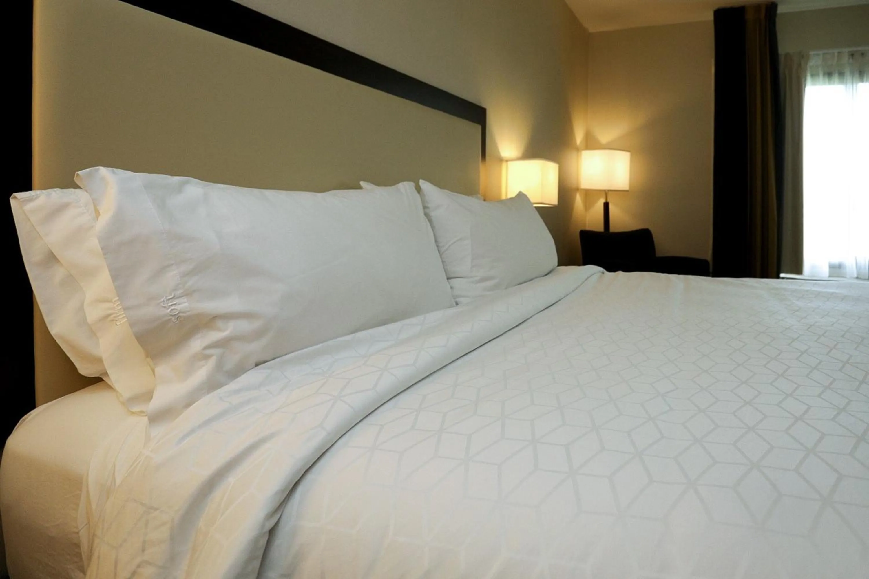 Photo of the whole room, Bed in Holiday Inn Express and Suites Batavia by IHG