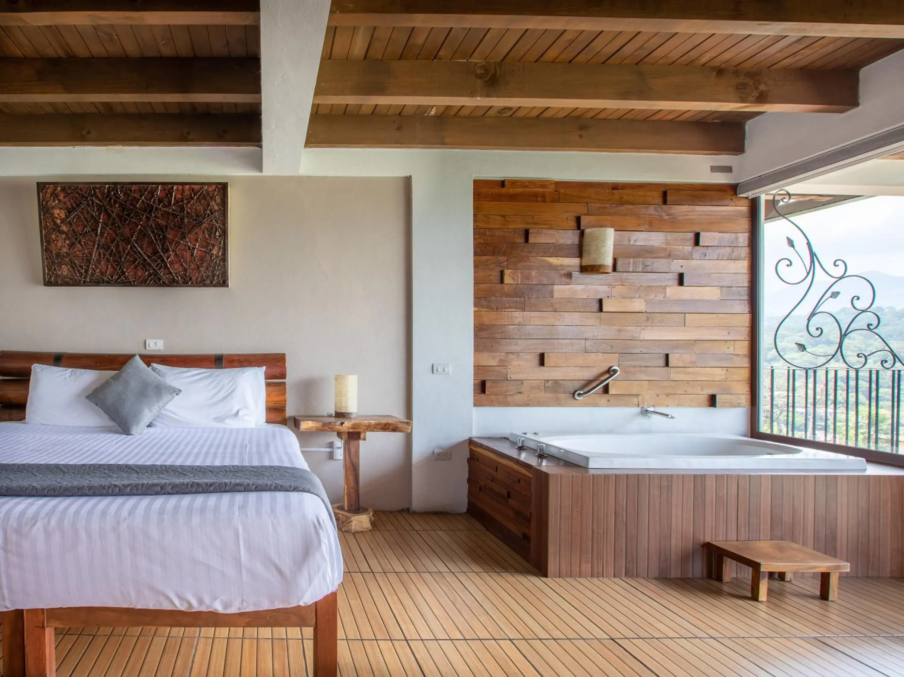 Deluxe Double Room with Two Double Beds in Hotel Santa Rosa Deluxe Double Room with Two Double Beds in Hotel Santa Rosa