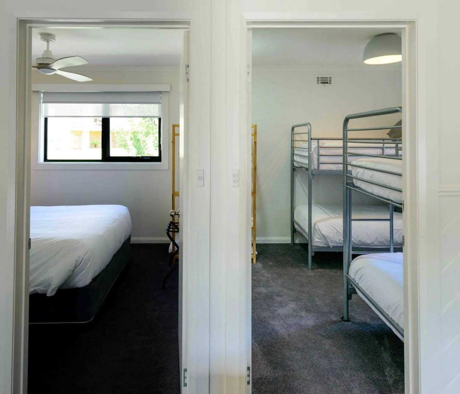 Photo of the whole room, Bed in Georges Bay Apartments