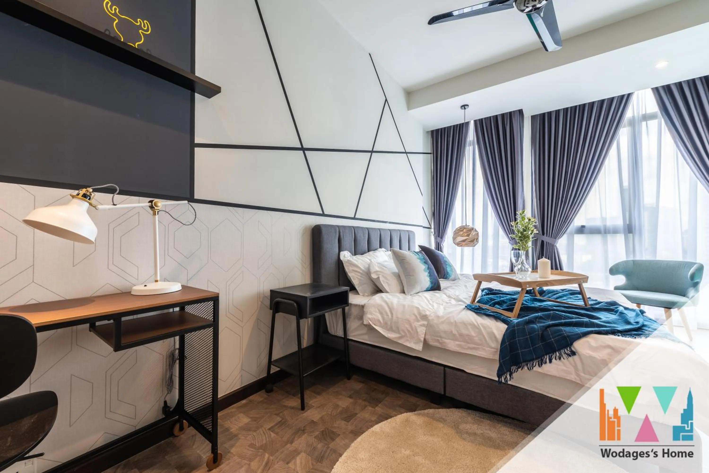 Bed in Expressionz Suites, KLCC by Ozfun