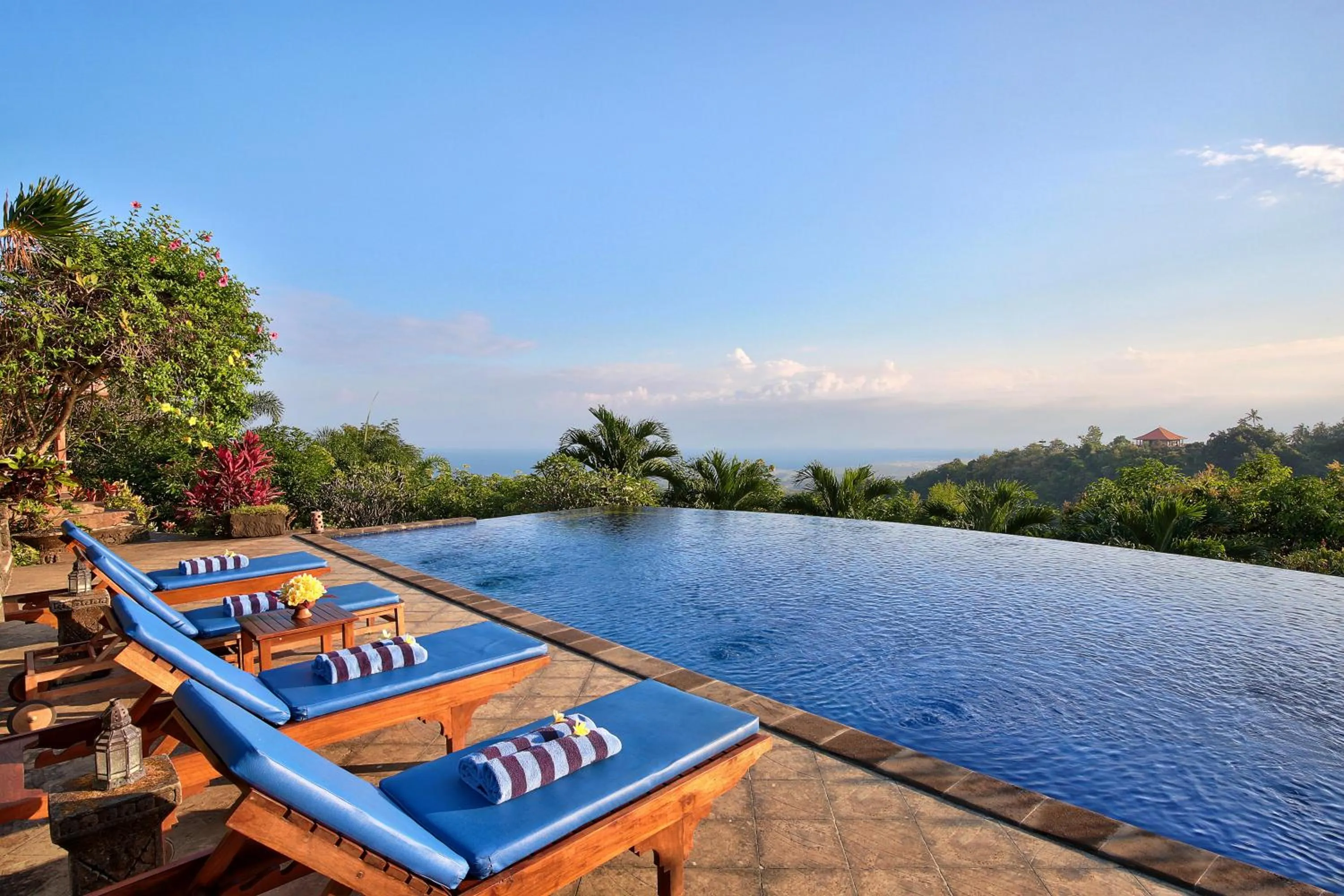 Swimming pool in Villa Patria