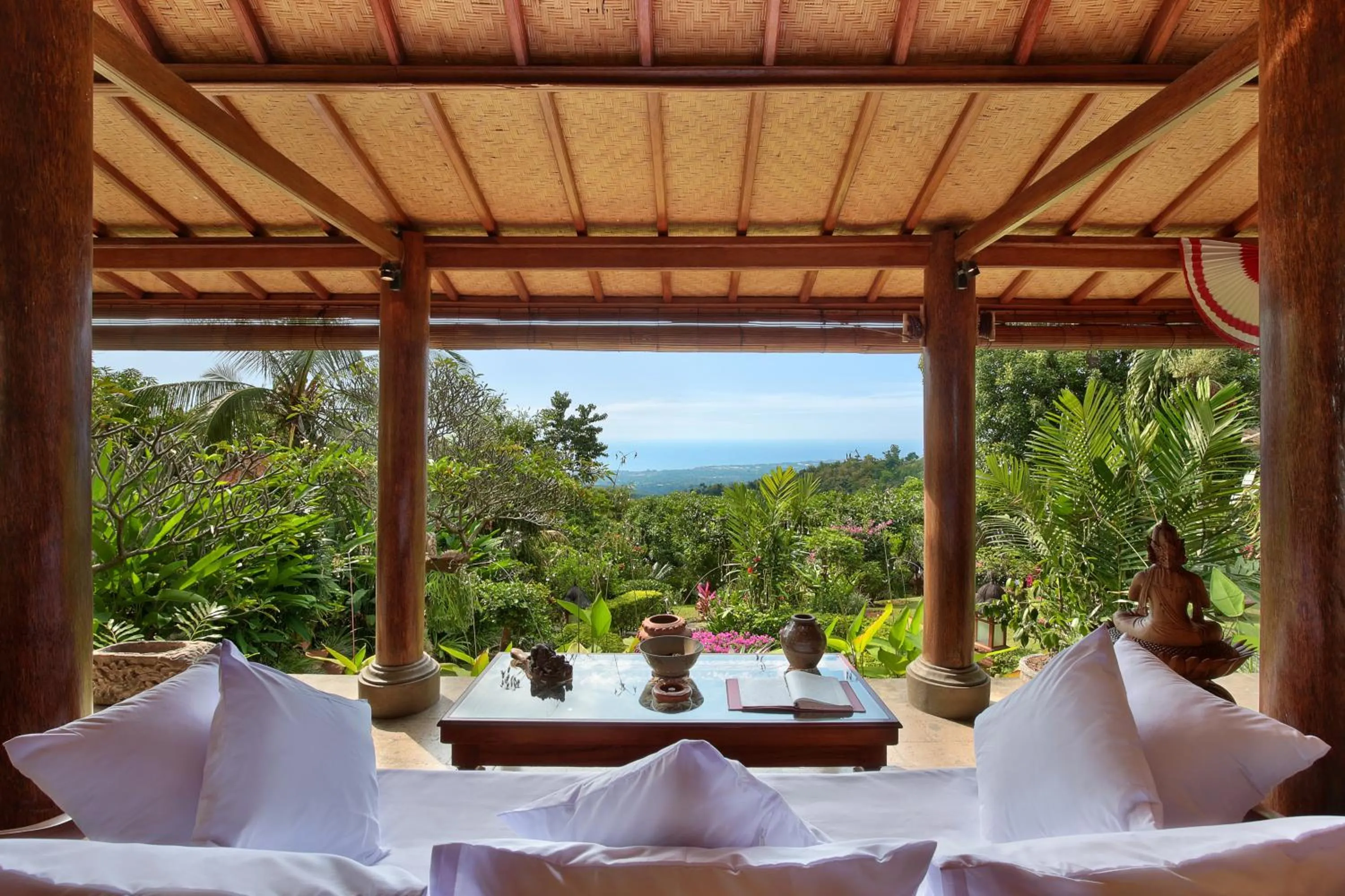 Garden view in Villa Patria