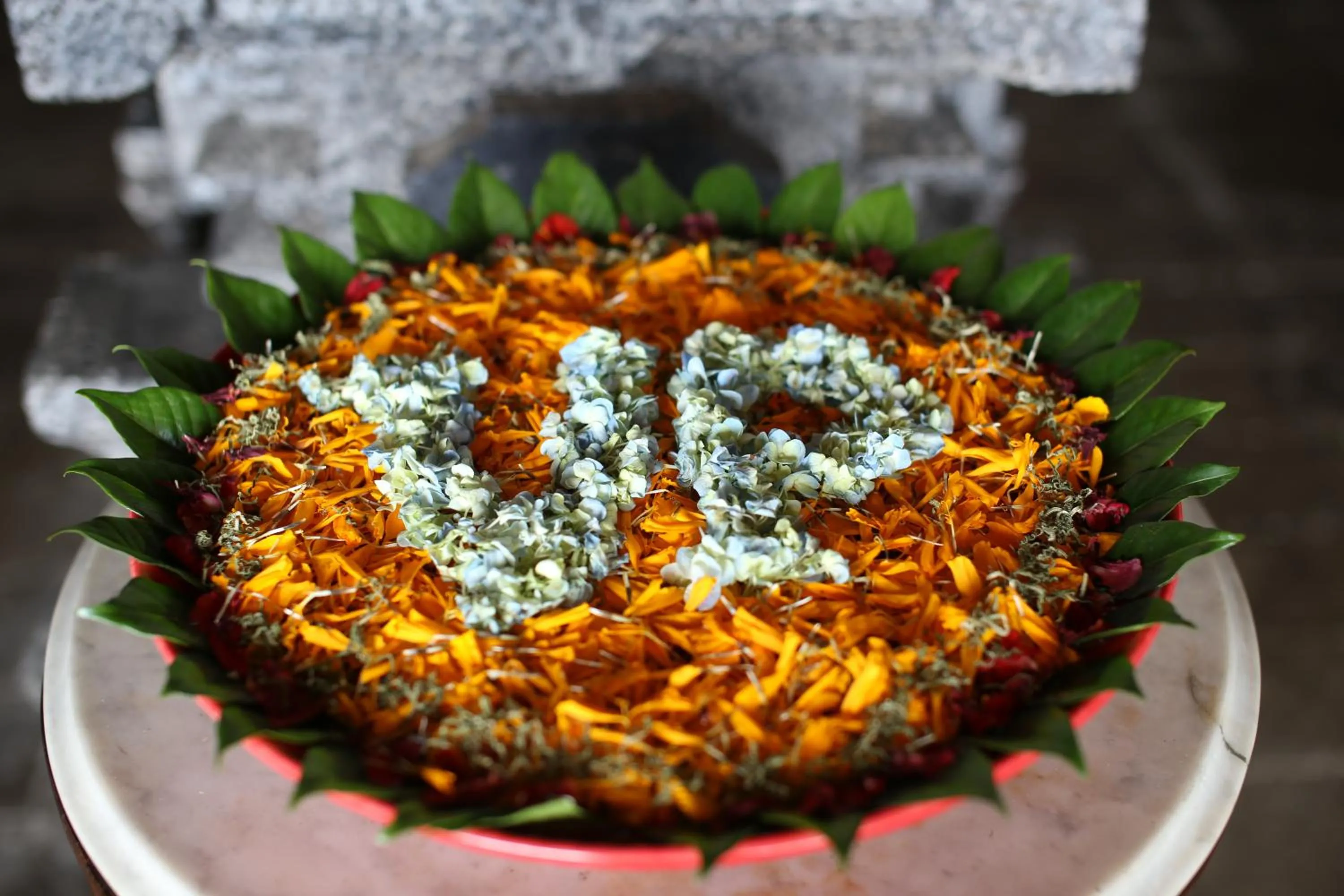 Decorative detail in Villa Patria