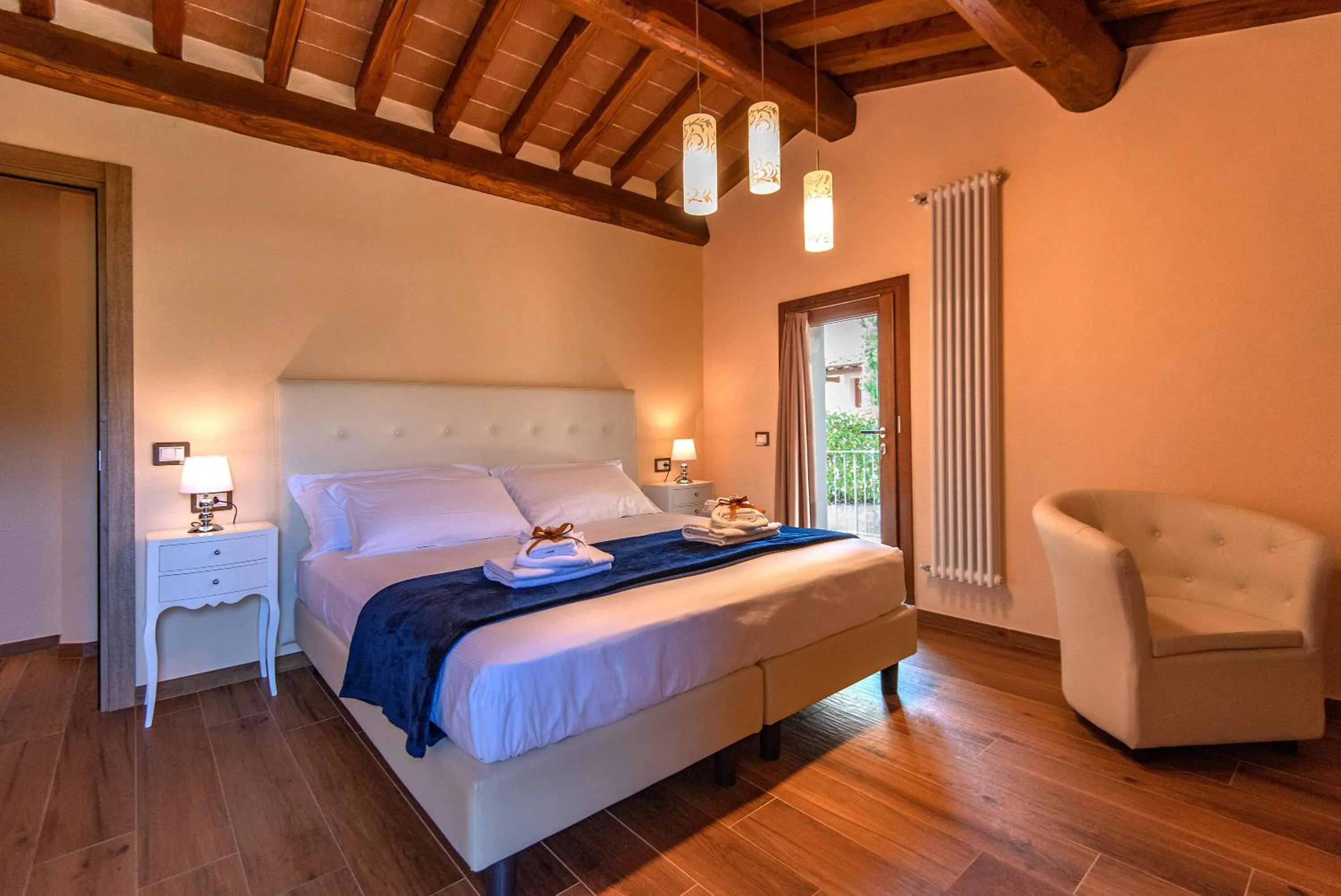 Bedroom, Bed in Borgo di Villa Cellaia Resort & SPA
