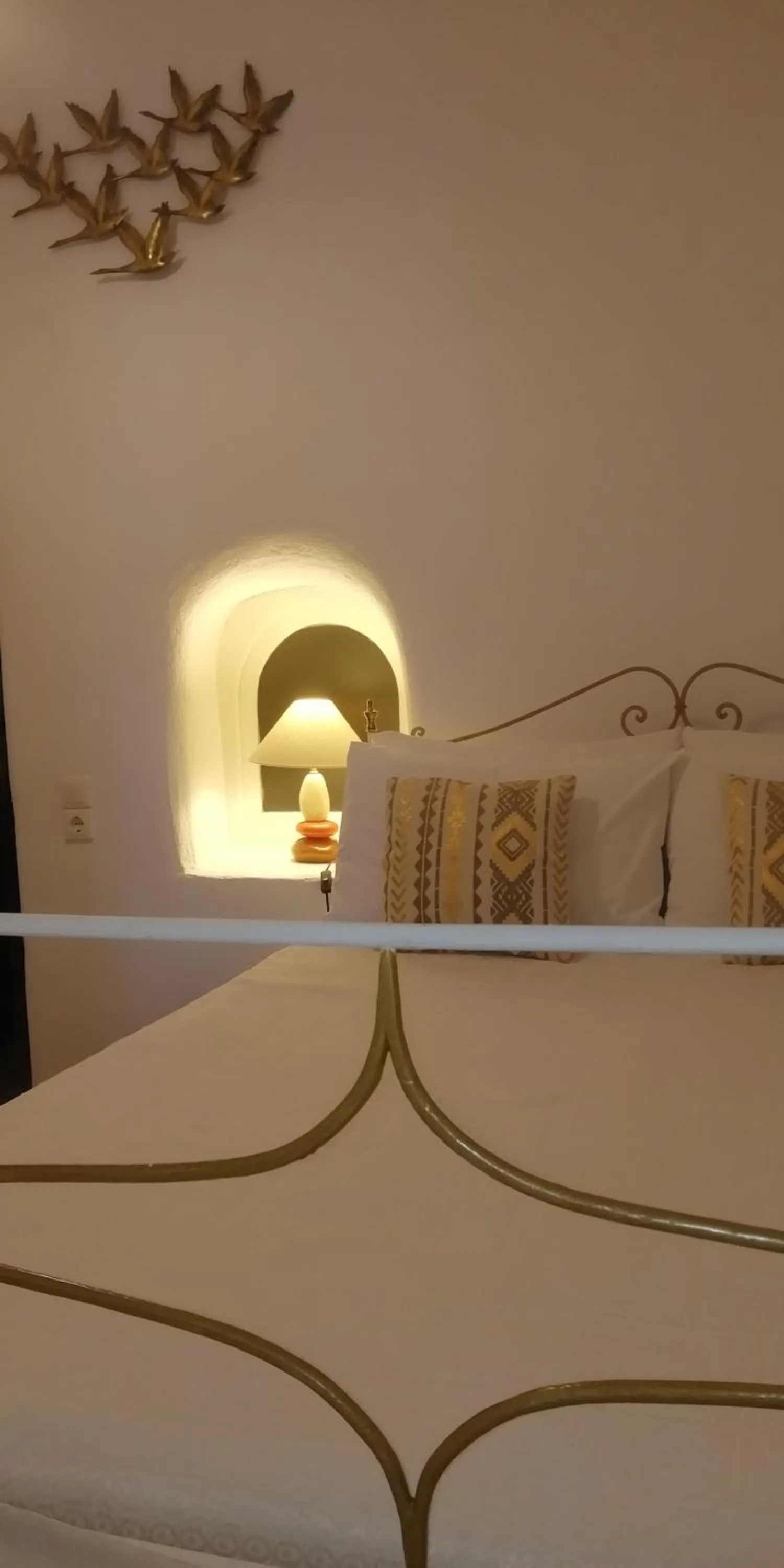 Property building, Bed in Fotinos Houses