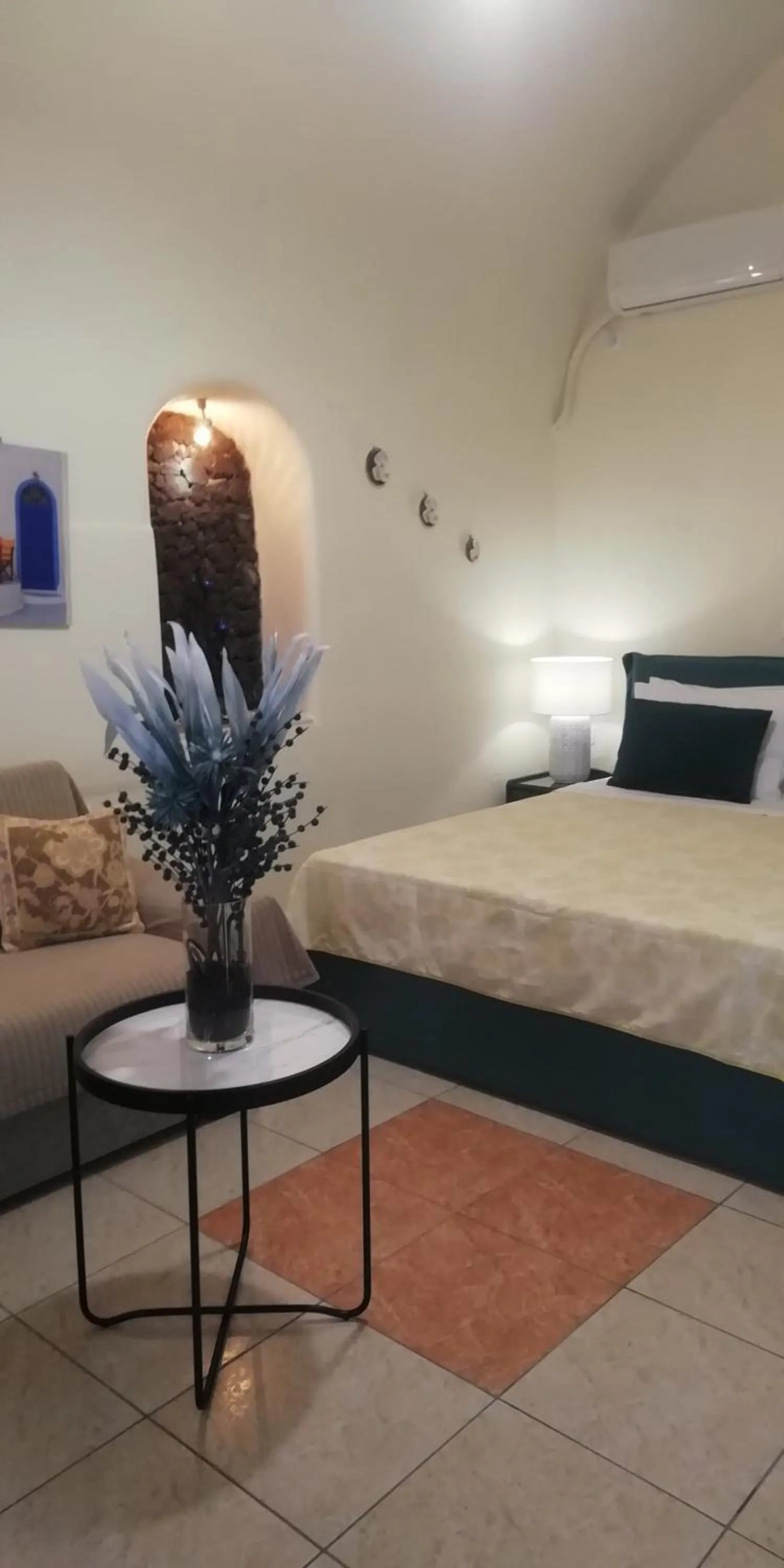 Property building, Bed in Fotinos Houses