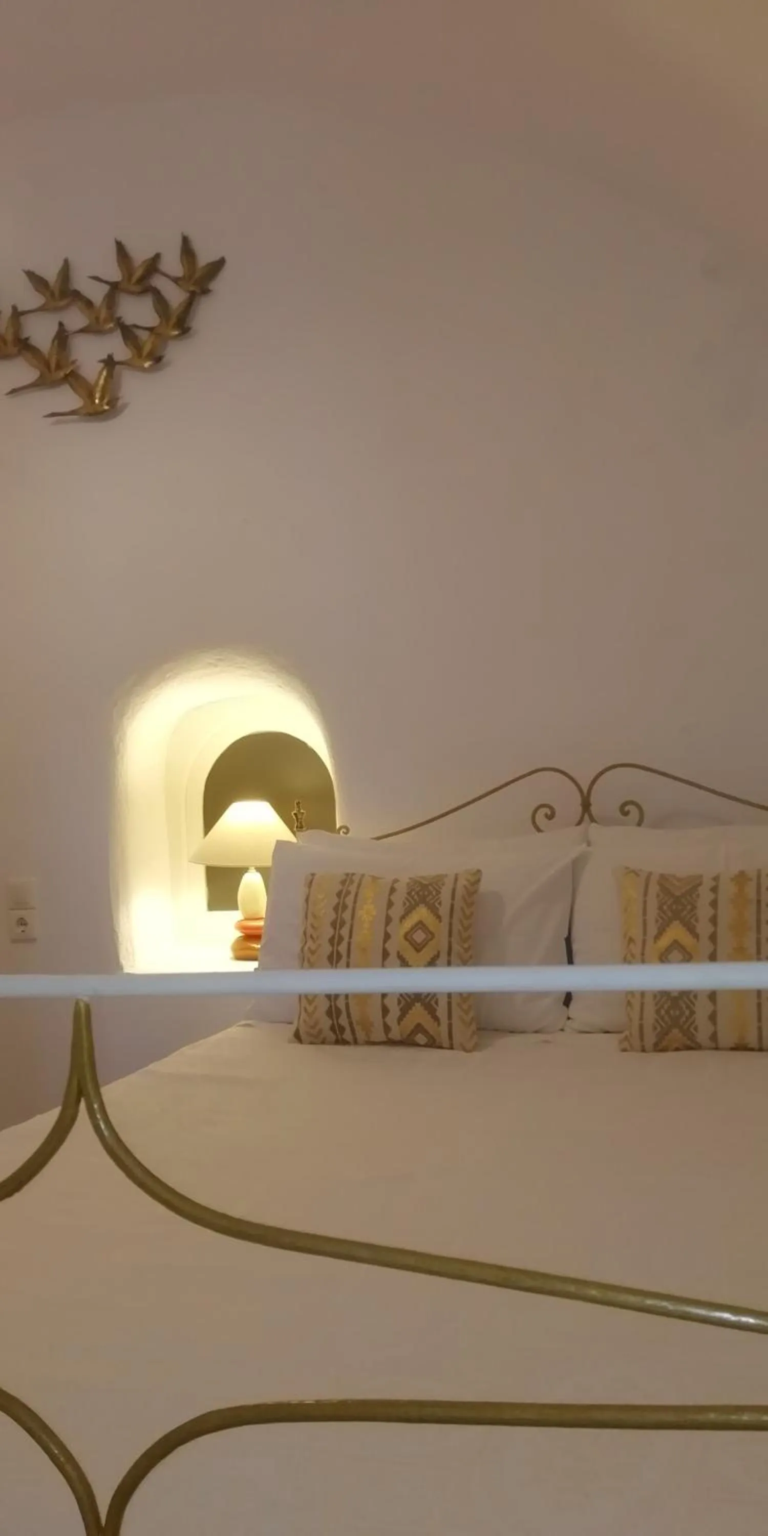 Property building, Bed in Fotinos Houses