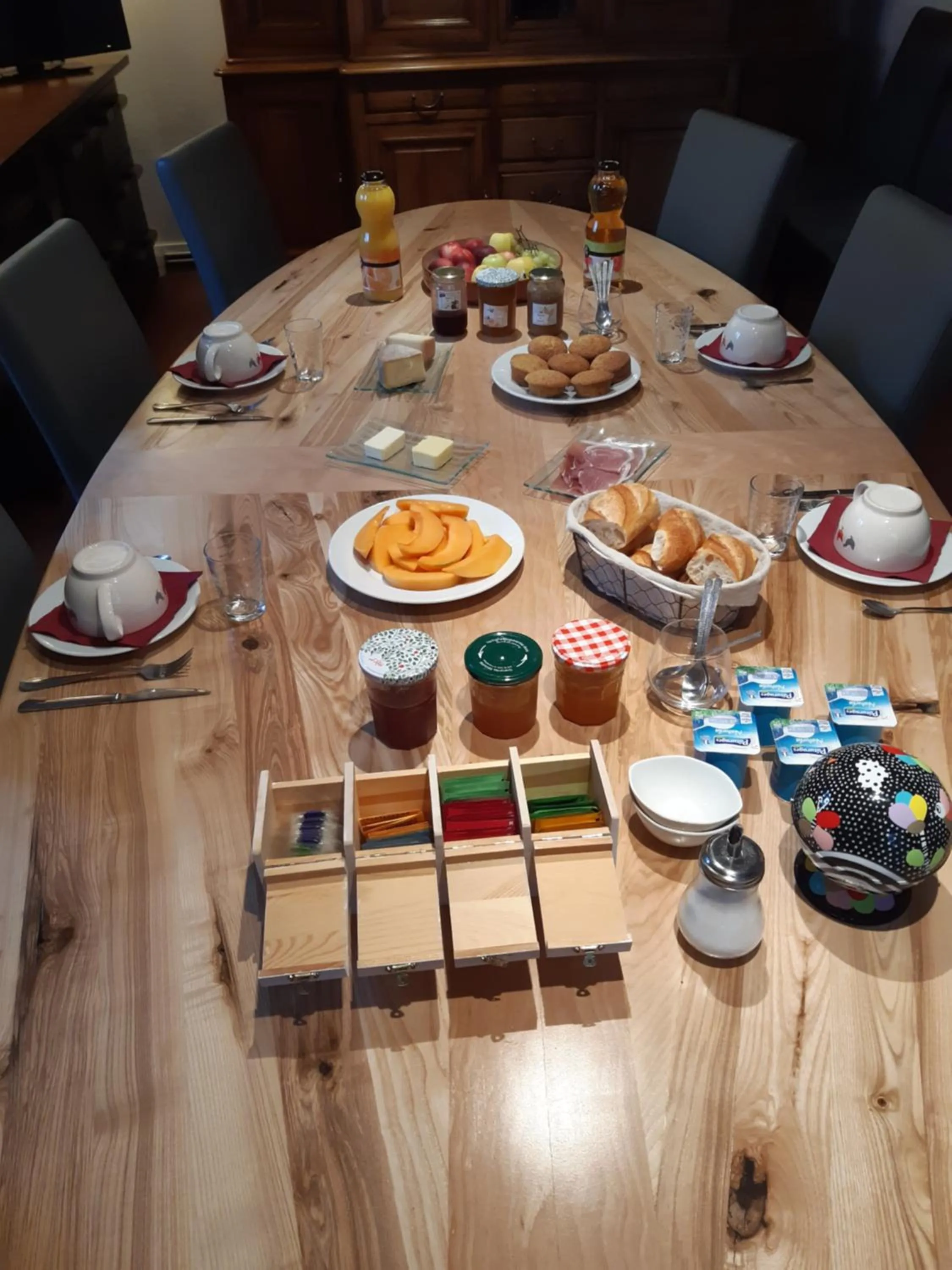 Breakfast in le domaine du chaffard