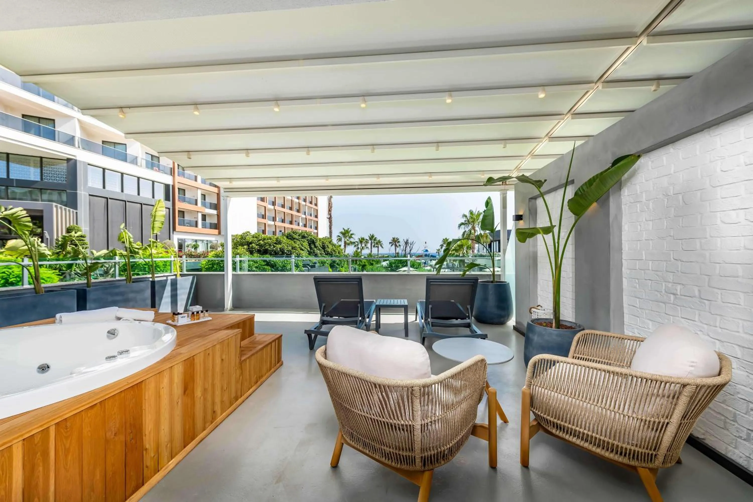 Balcony/Terrace in White City Resort Hotel - Ultra All Inclusive