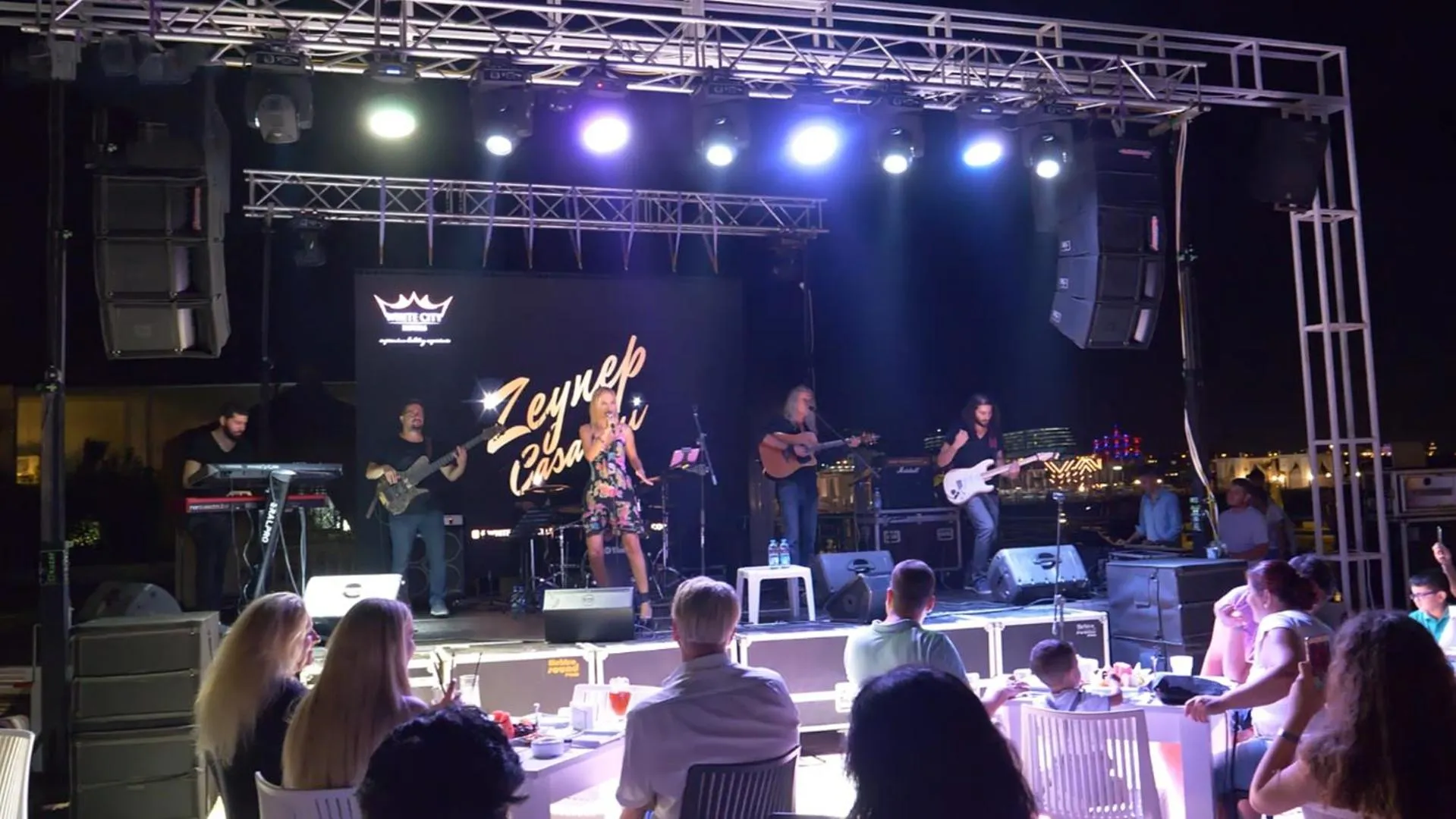 Evening entertainment in White City Resort Hotel - Ultra All Inclusive