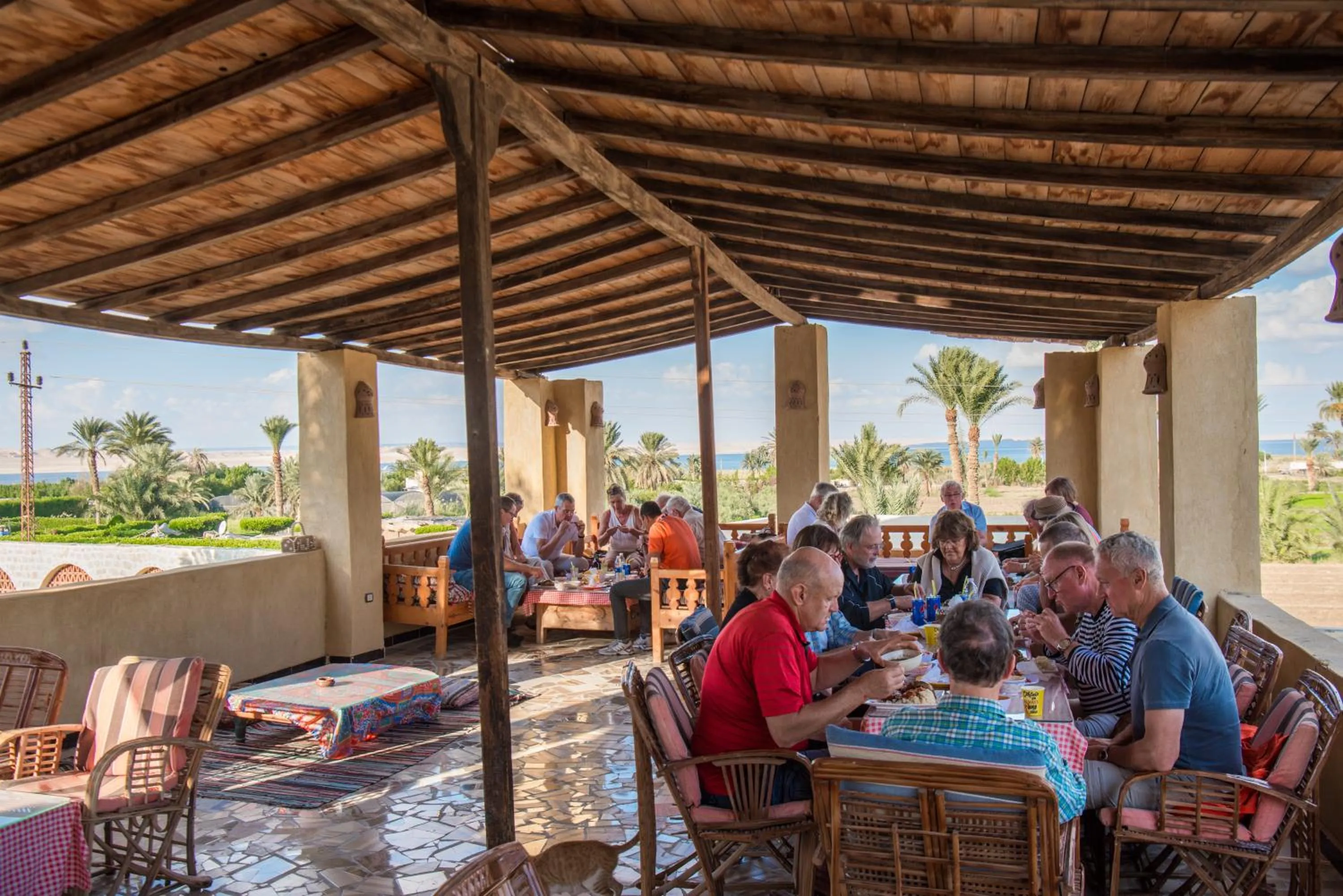 Restaurant/places to eat in Zad El Mosafer Guest House