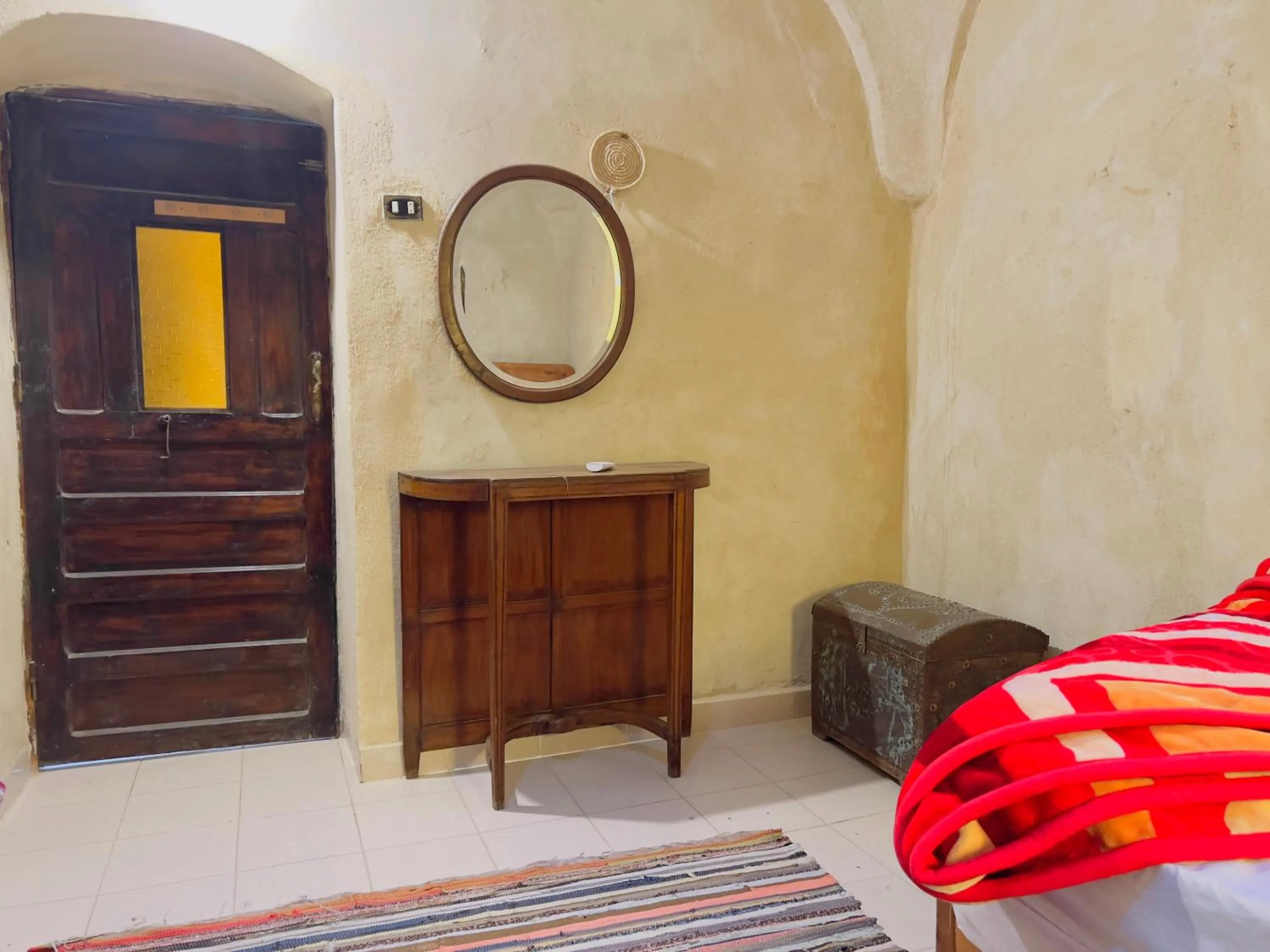 Bed in Zad El Mosafer Guest House