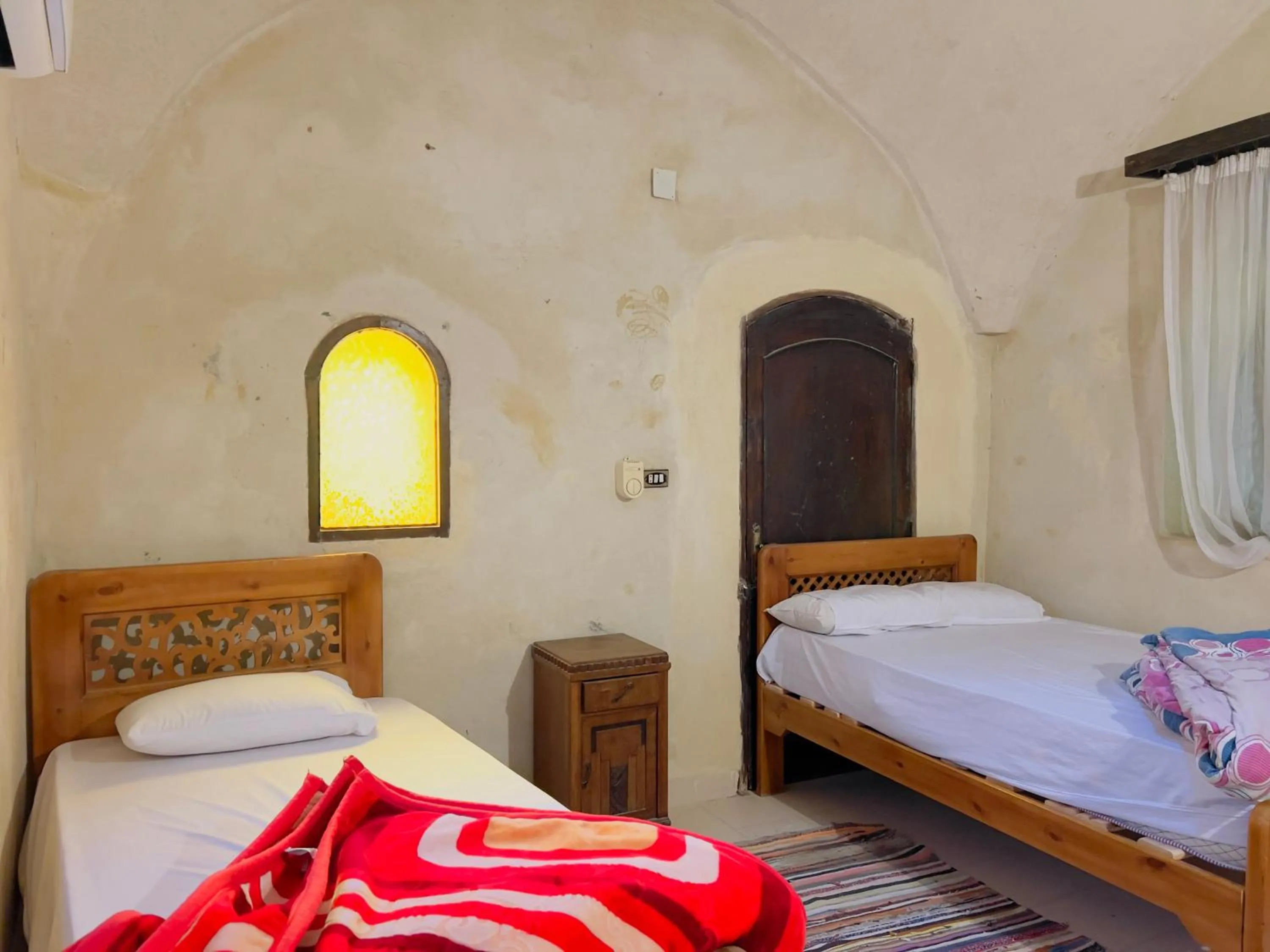 Bed in Zad El Mosafer Guest House