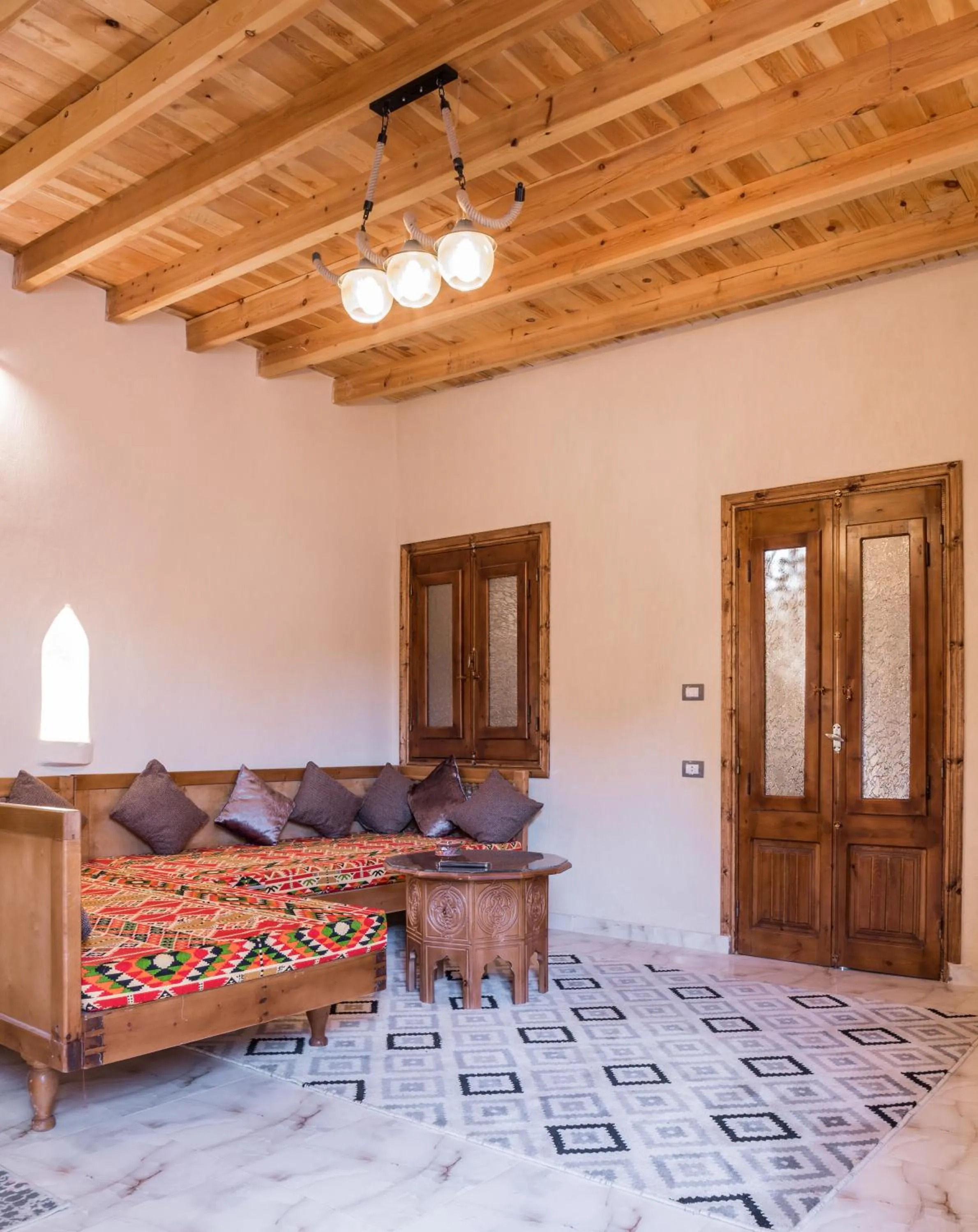 Living room in Zad El Mosafer Guest House