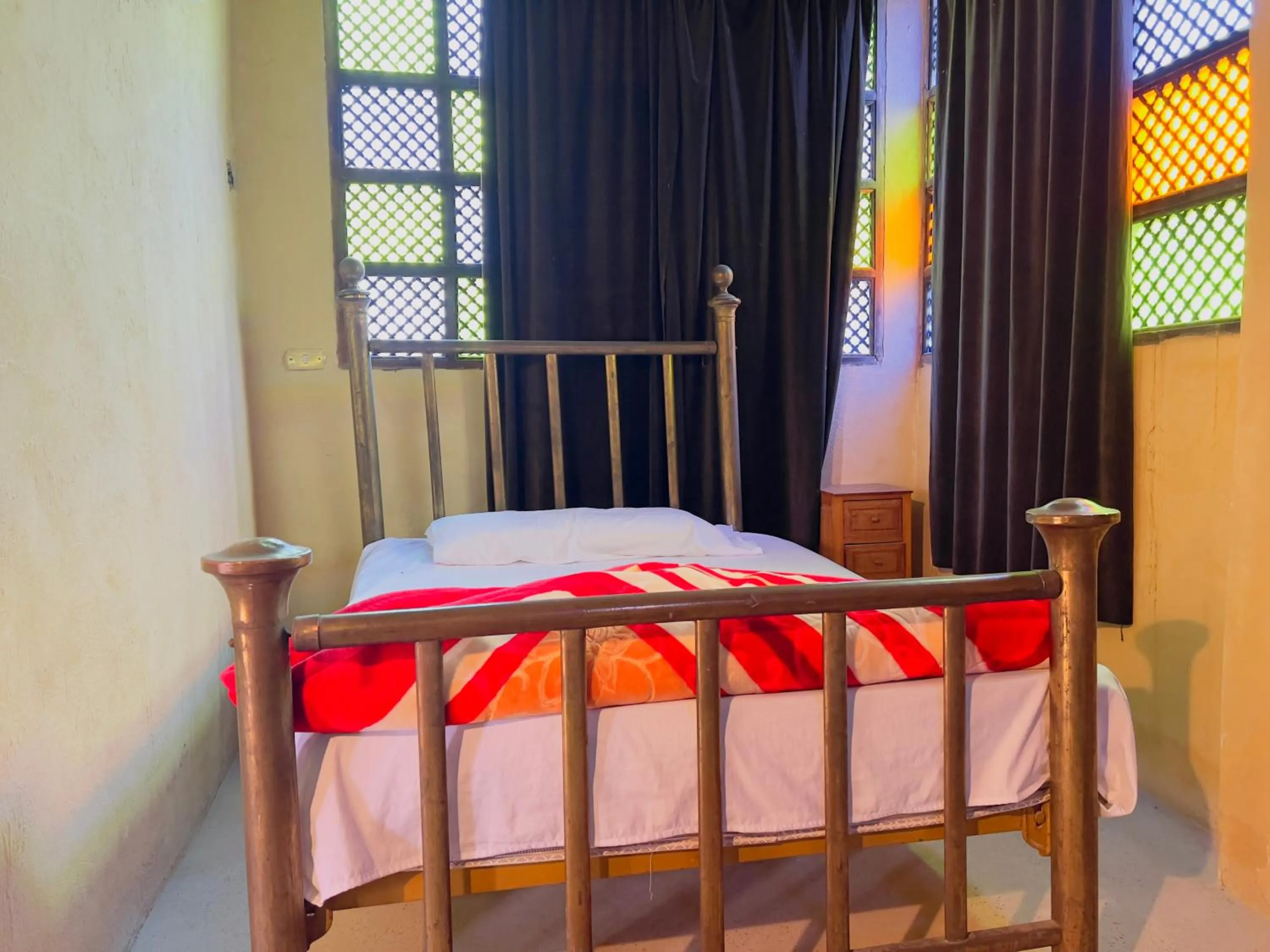 Bed in Zad El Mosafer Guest House