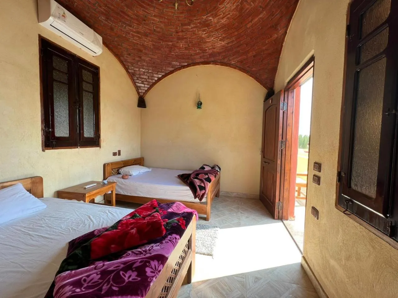 Bed in Zad El Mosafer Guest House