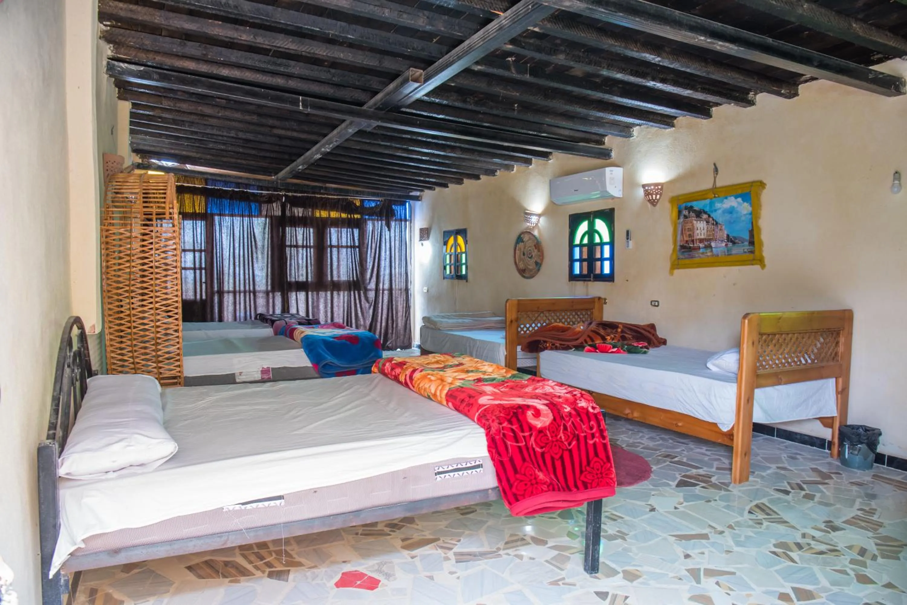 Bed in Zad El Mosafer Guest House