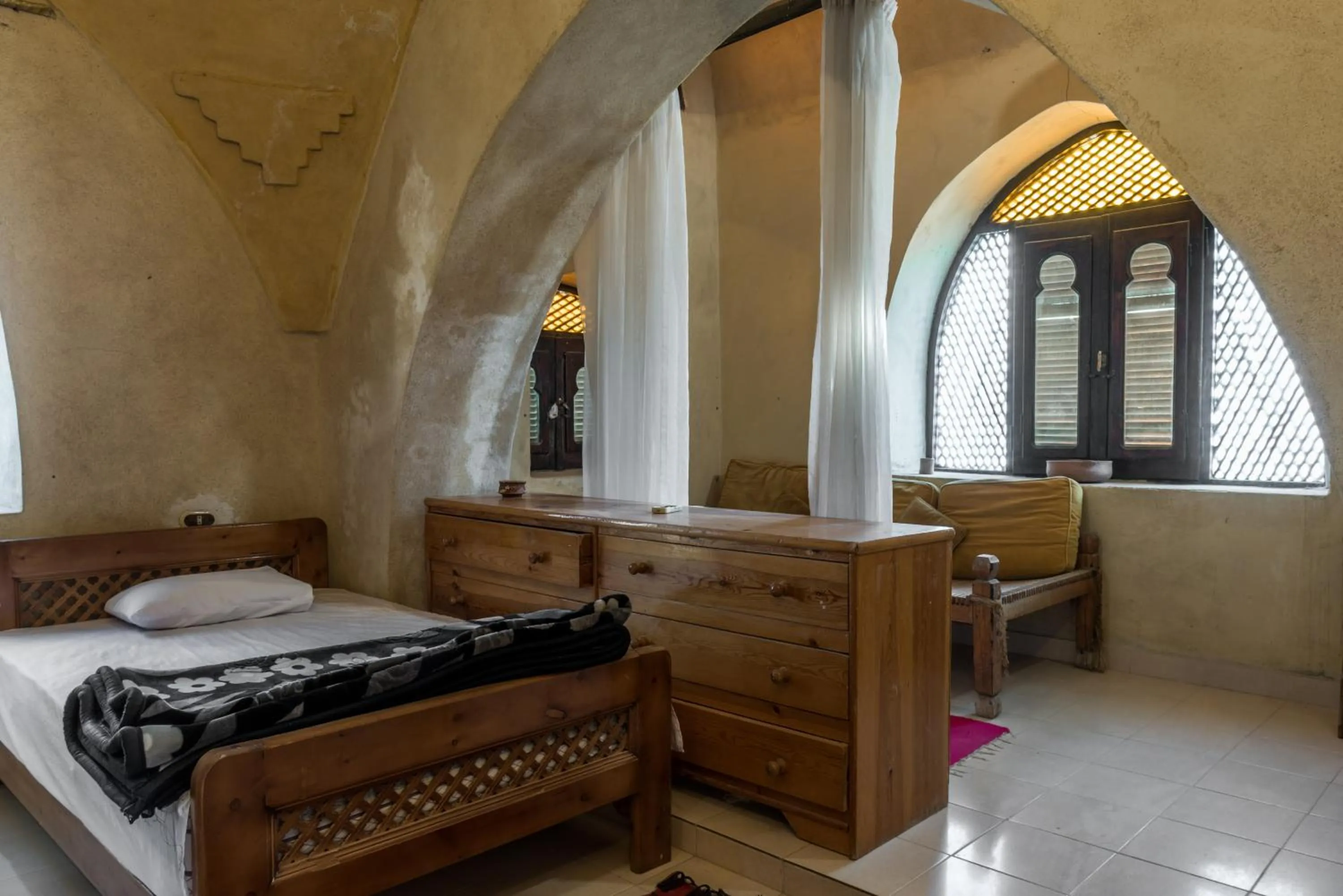 Bed in Zad El Mosafer Guest House