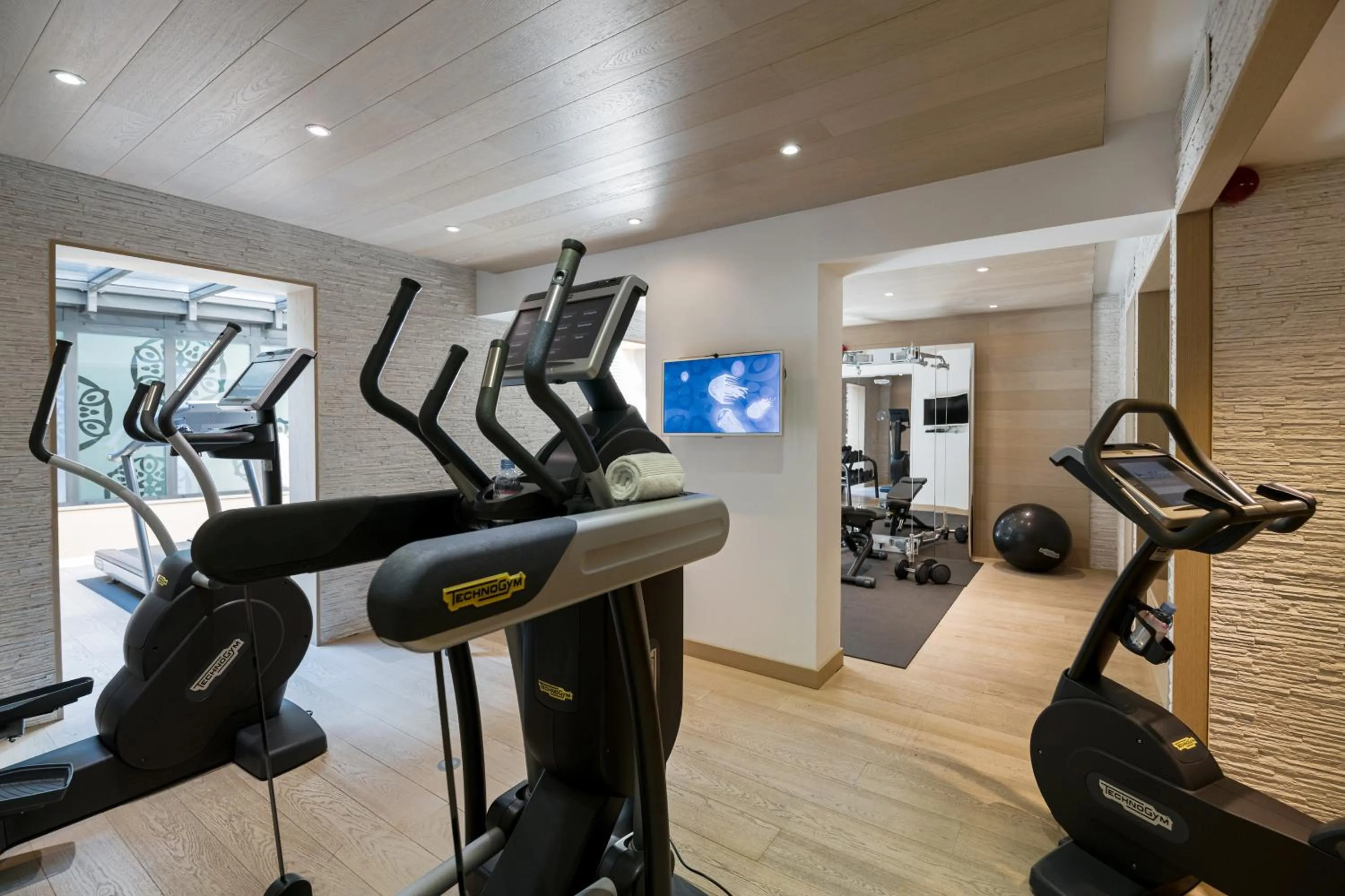 Fitness centre/facilities in Hôtel de Paris Saint-Tropez