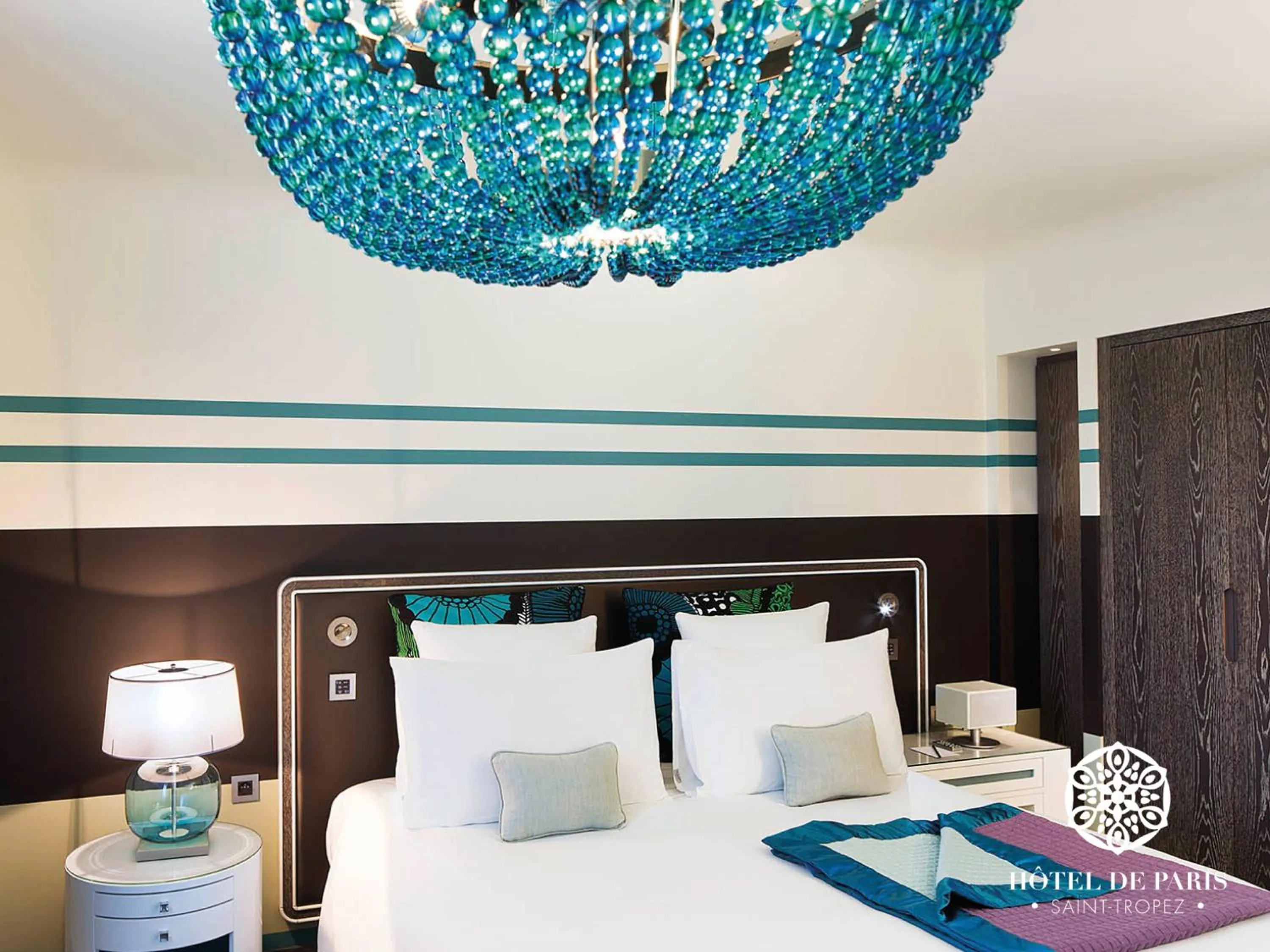 Bedroom, Bed in Hôtel de Paris Saint-Tropez