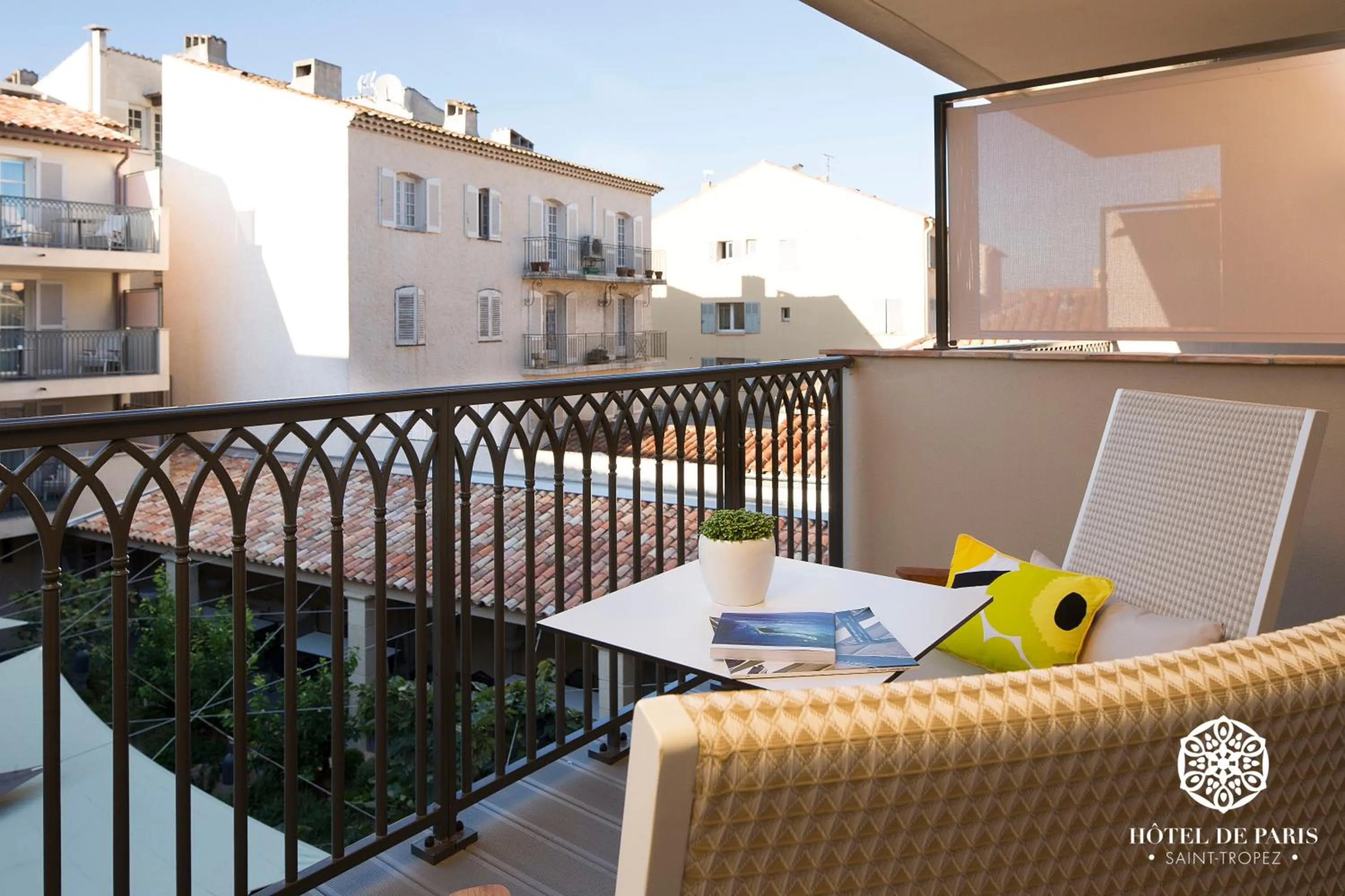 Balcony/Terrace in Hôtel de Paris Saint-Tropez
