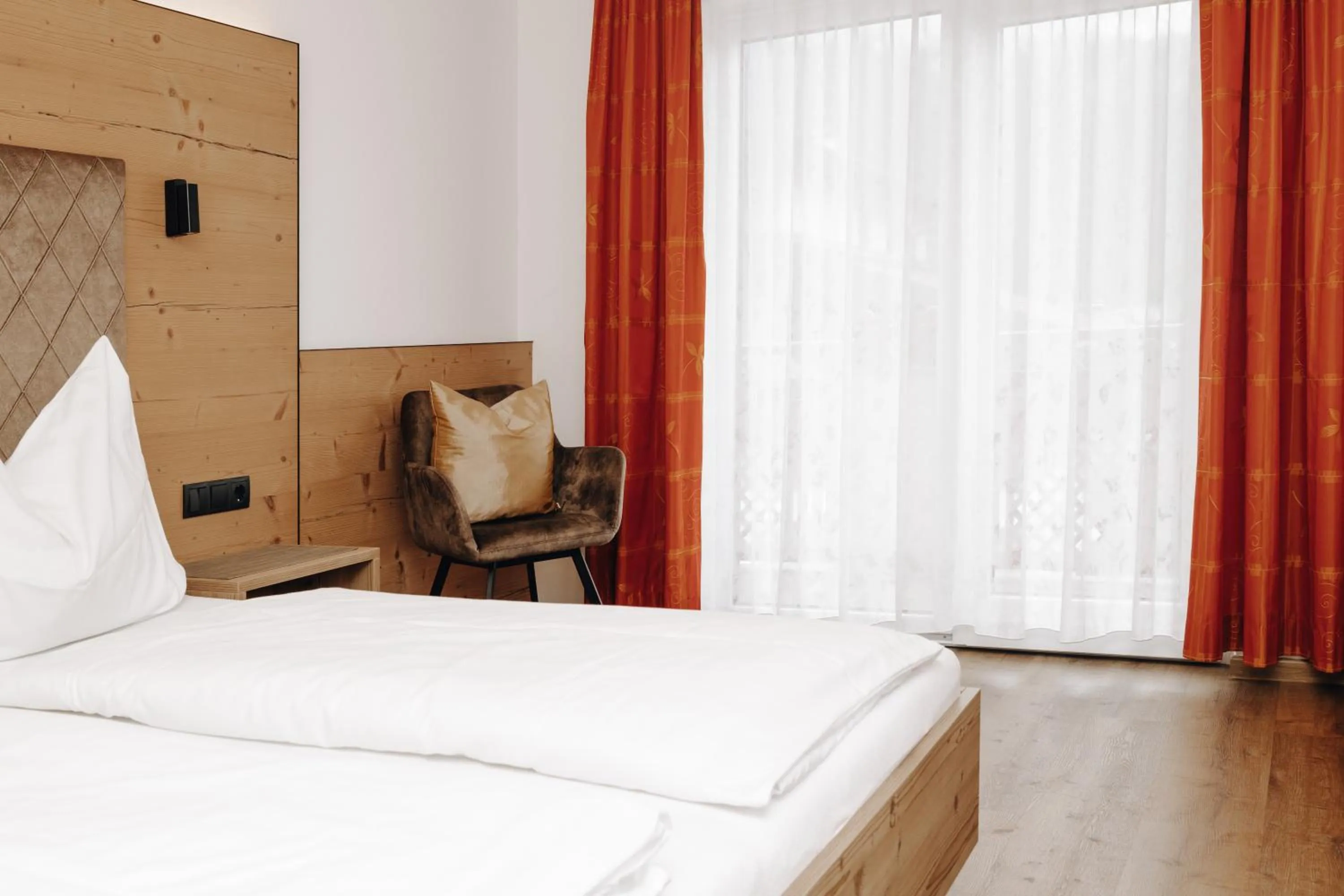 Bed in Hotel Garni Tannenhof