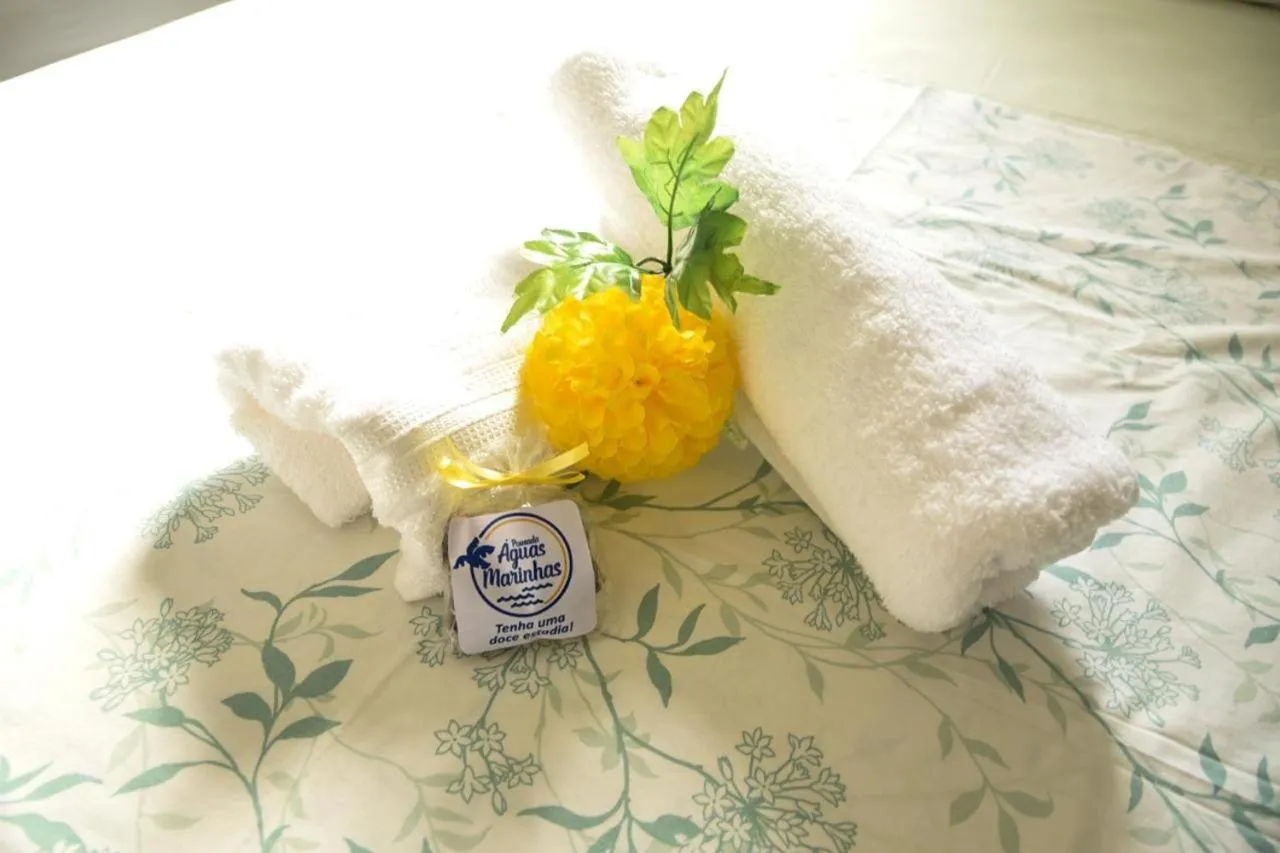 Bed in Pousada Águas Marinhas
