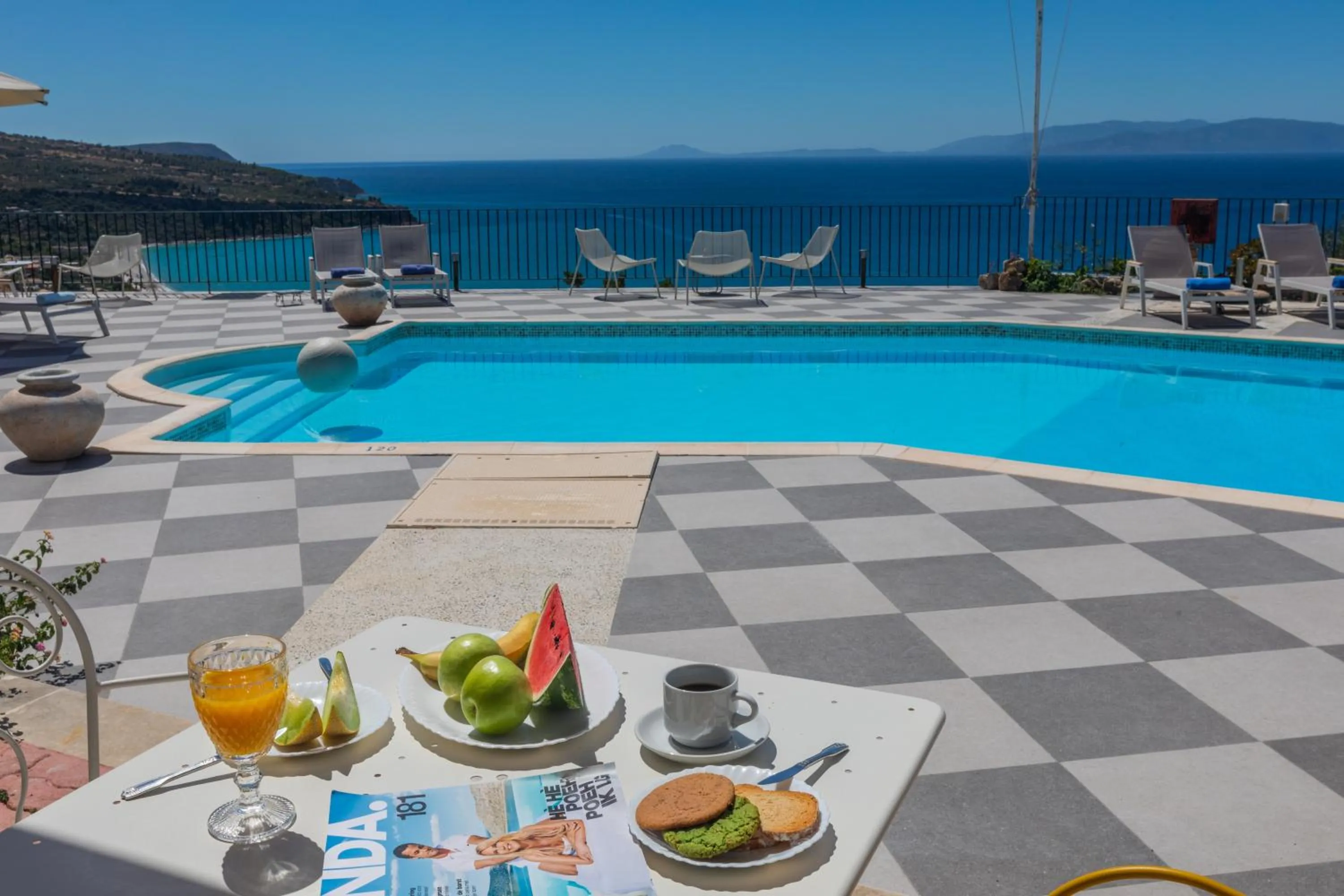Balcony/Terrace in Garbis Villas & Apartments