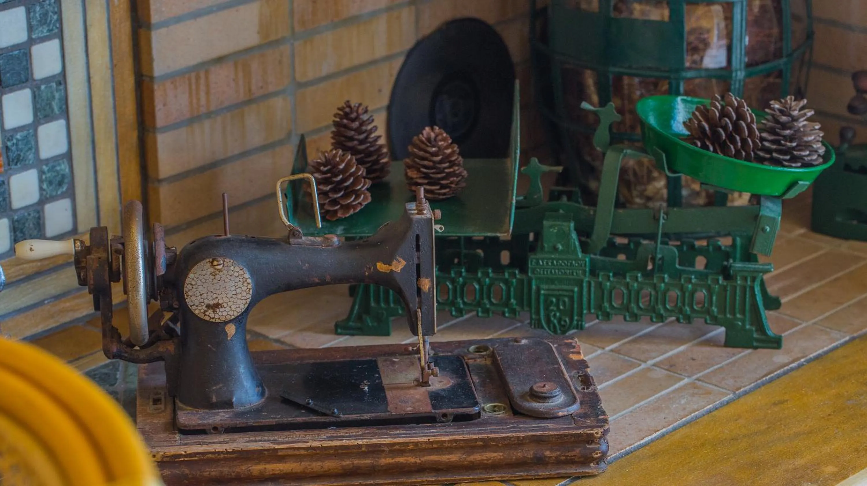 Decorative detail in Garbis Villas & Apartments