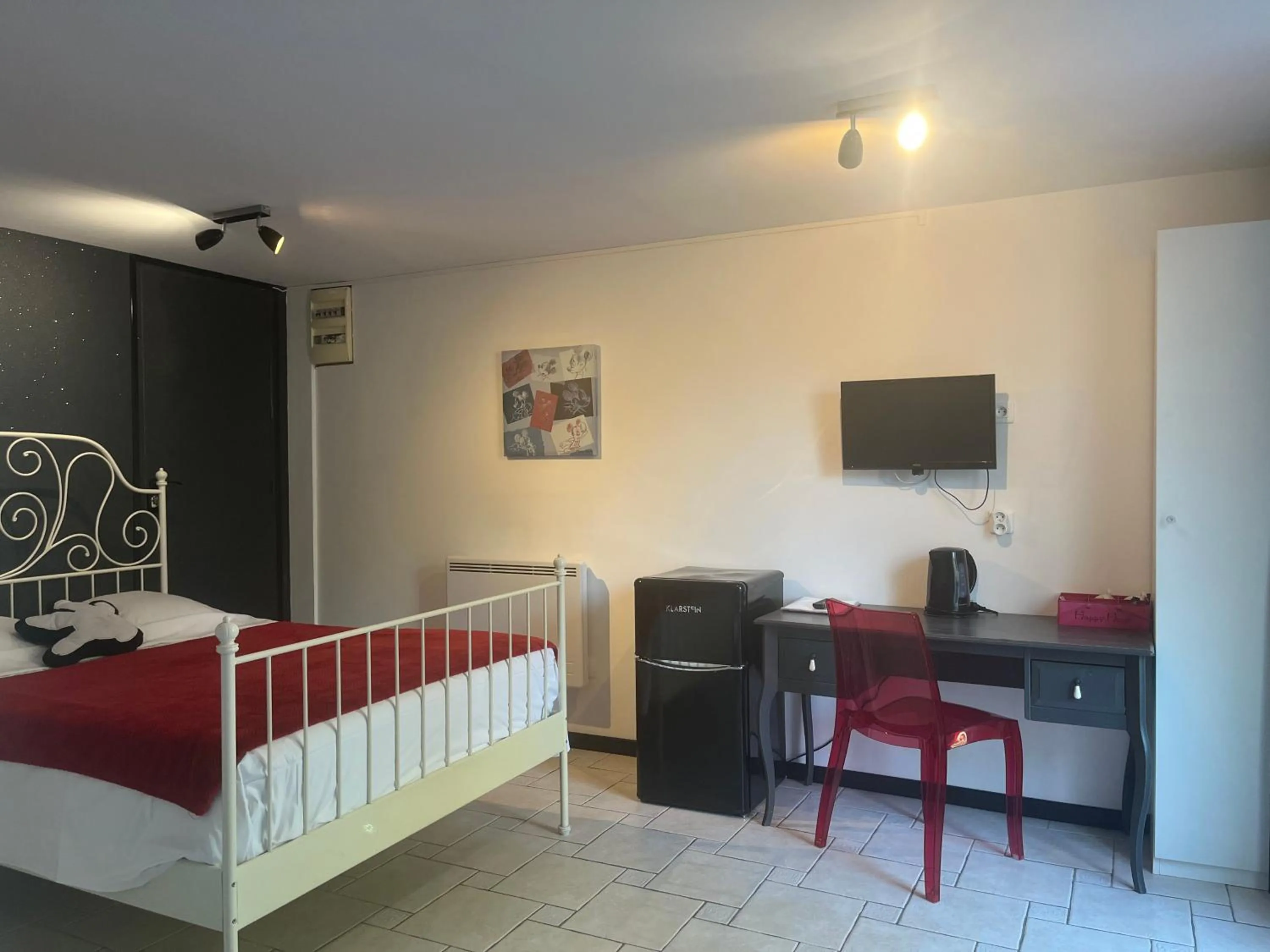 Bed in Chambres d'Hôtes Poirier Bazin