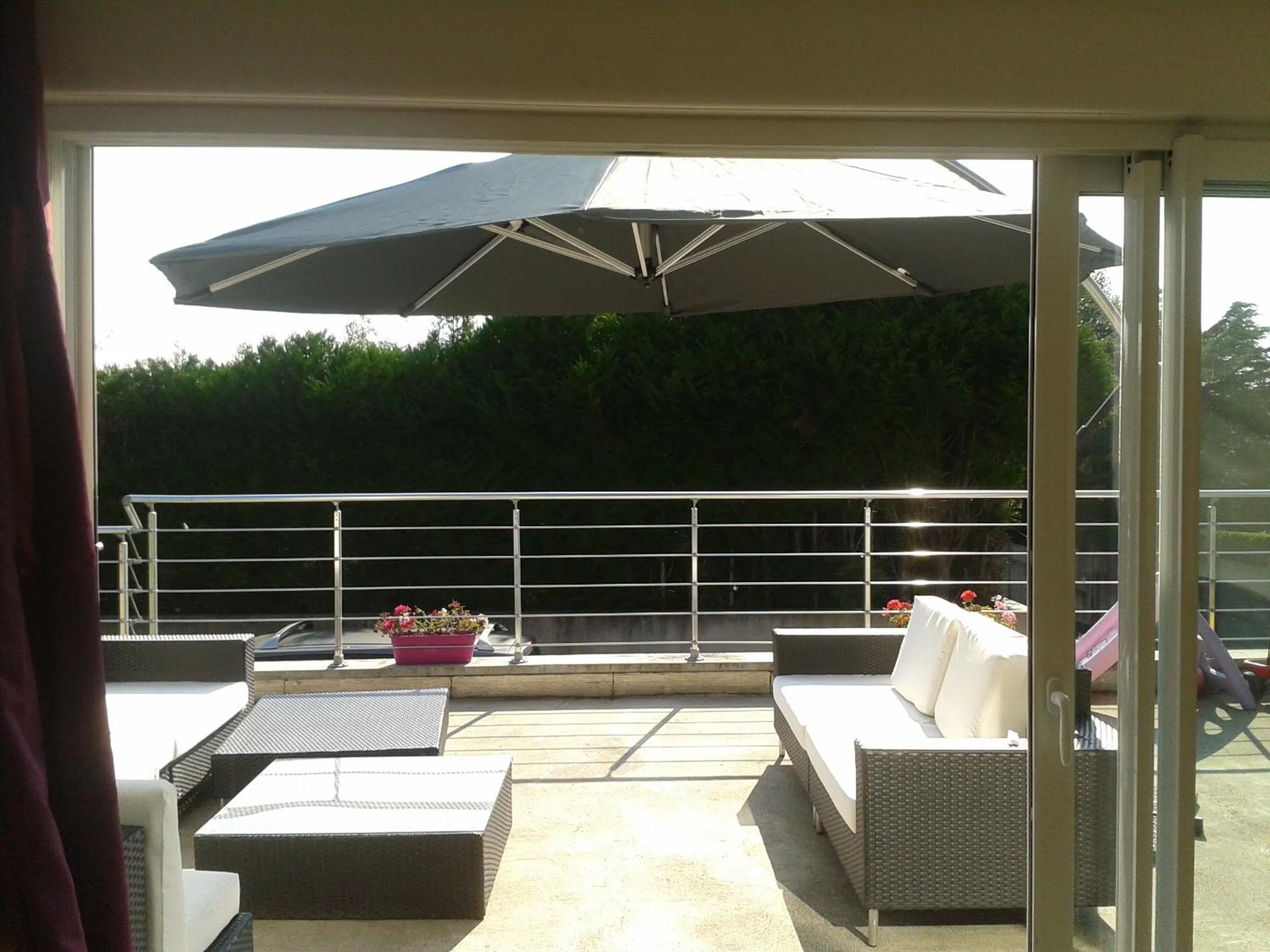 Patio in Chambres d'Hôtes Poirier Bazin