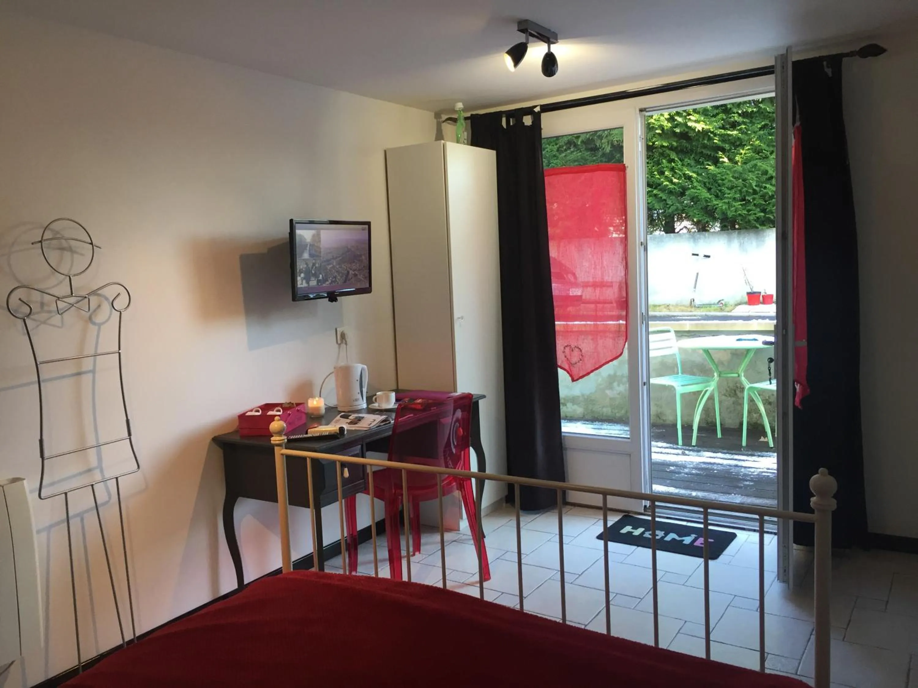 Bed in Chambres d'Hôtes Poirier Bazin