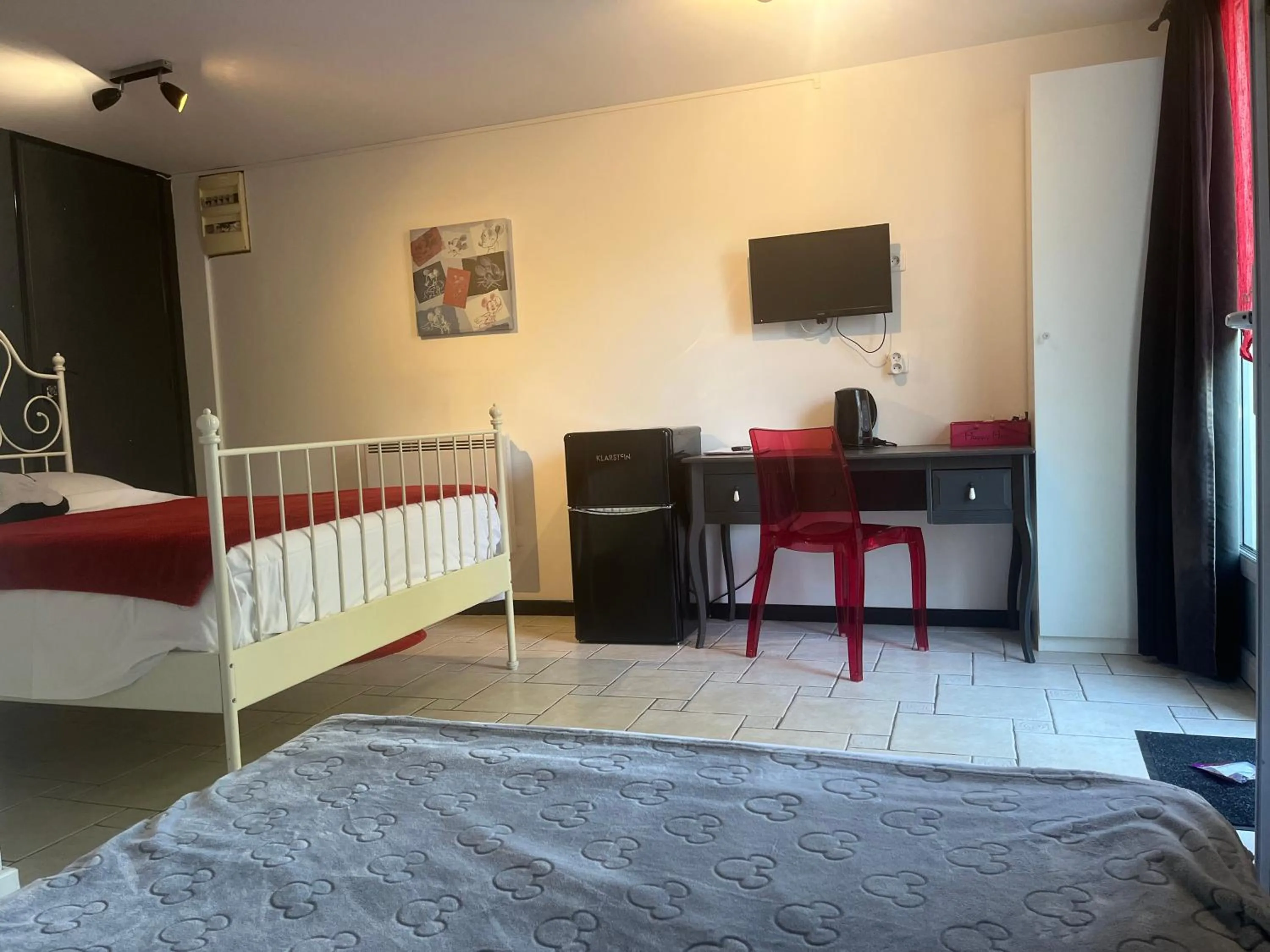 Bed in Chambres d'Hôtes Poirier Bazin