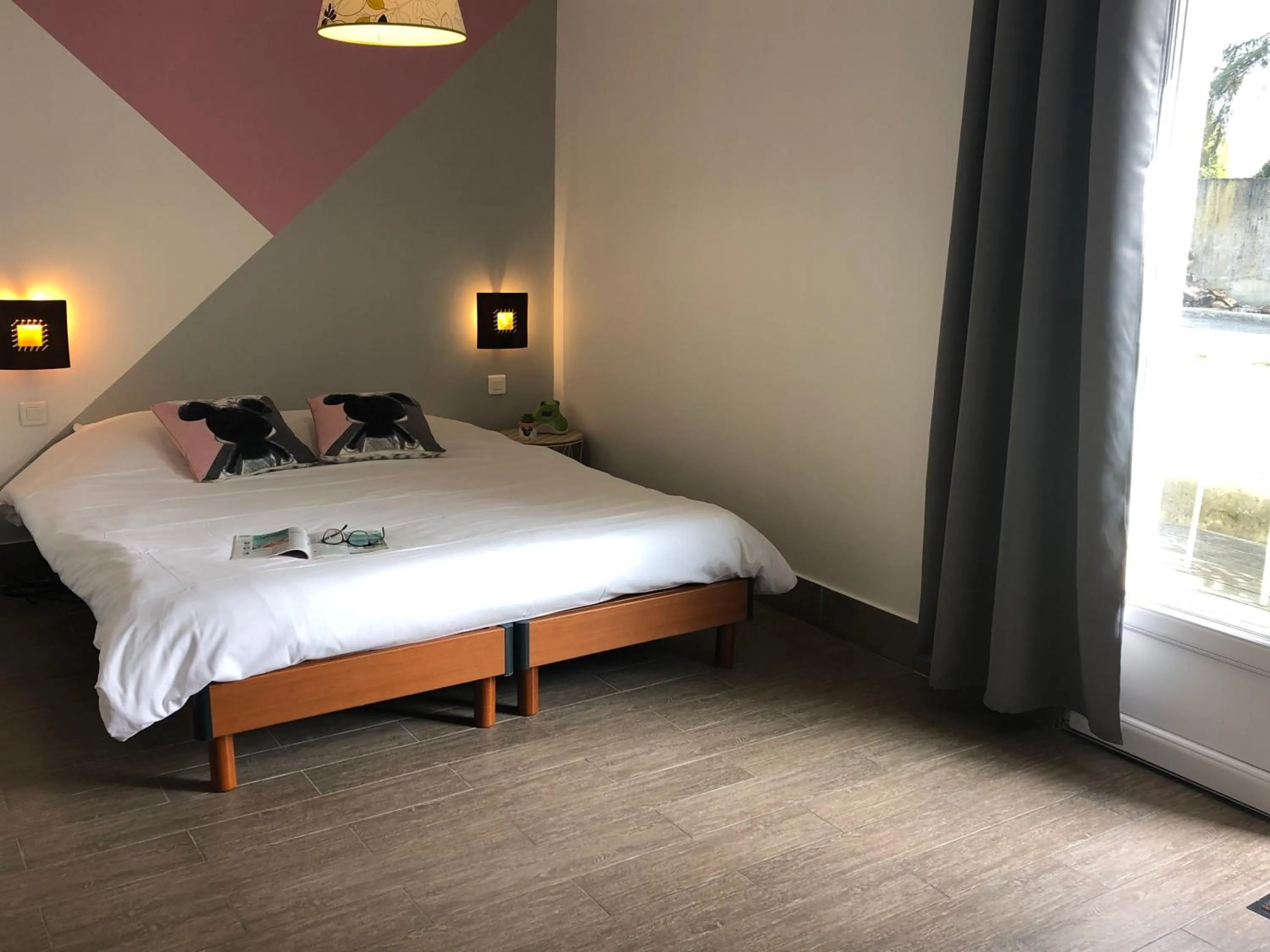 Bed in Chambres d'Hôtes Poirier Bazin