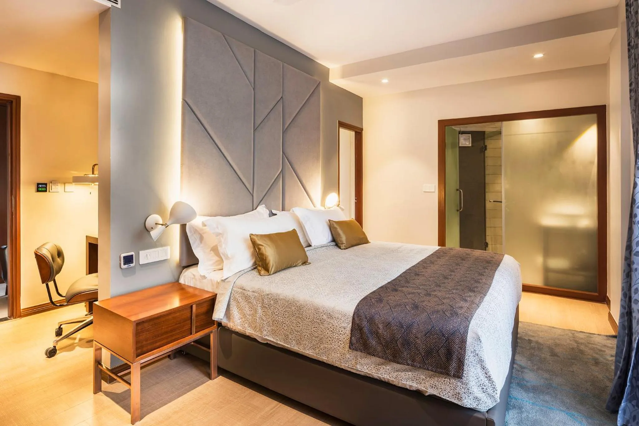 Bedroom, Bed in De Mandarin