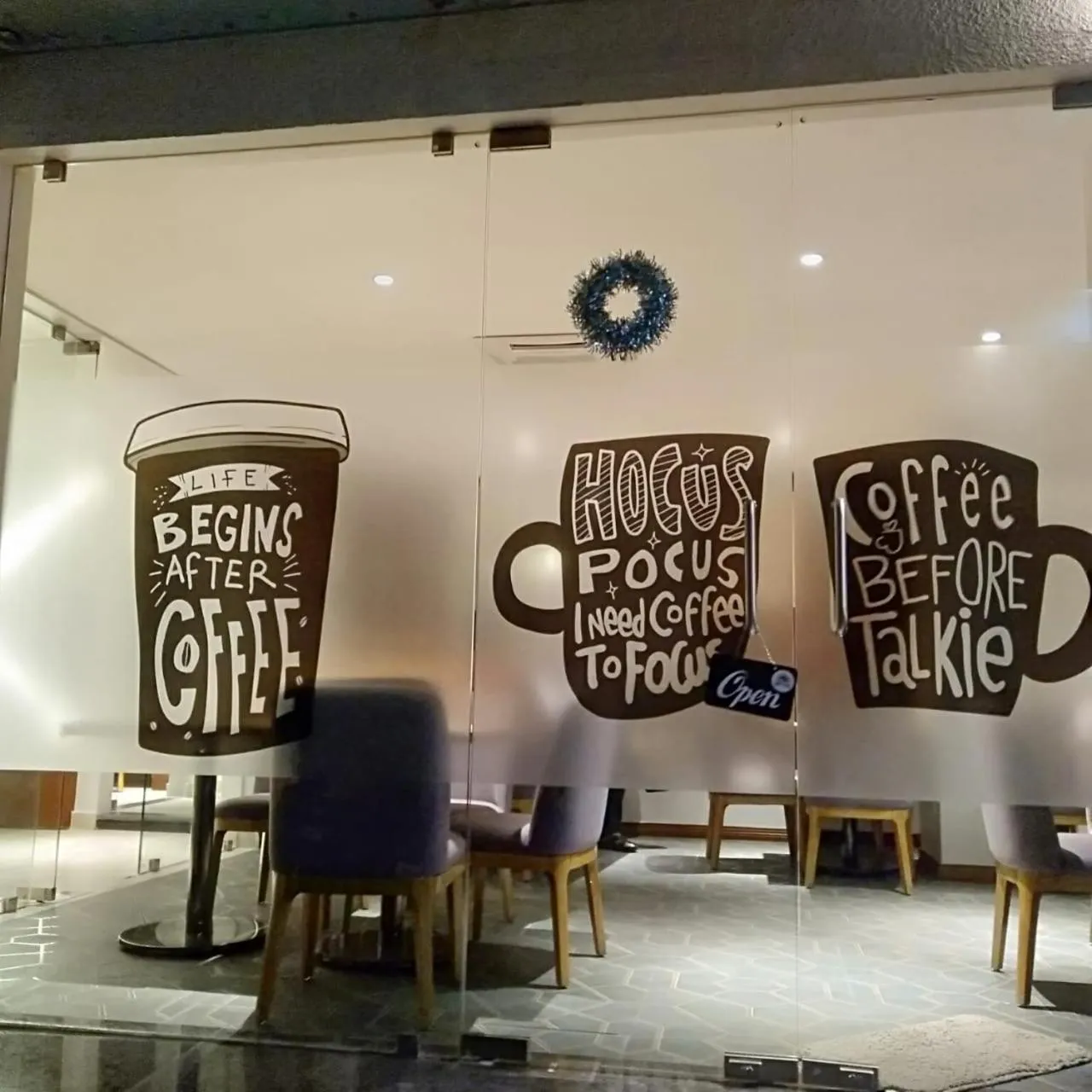 Facade/entrance in De Mandarin