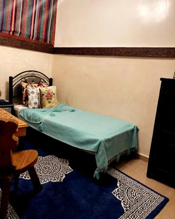 Bed in Riad Lalla Marrakech