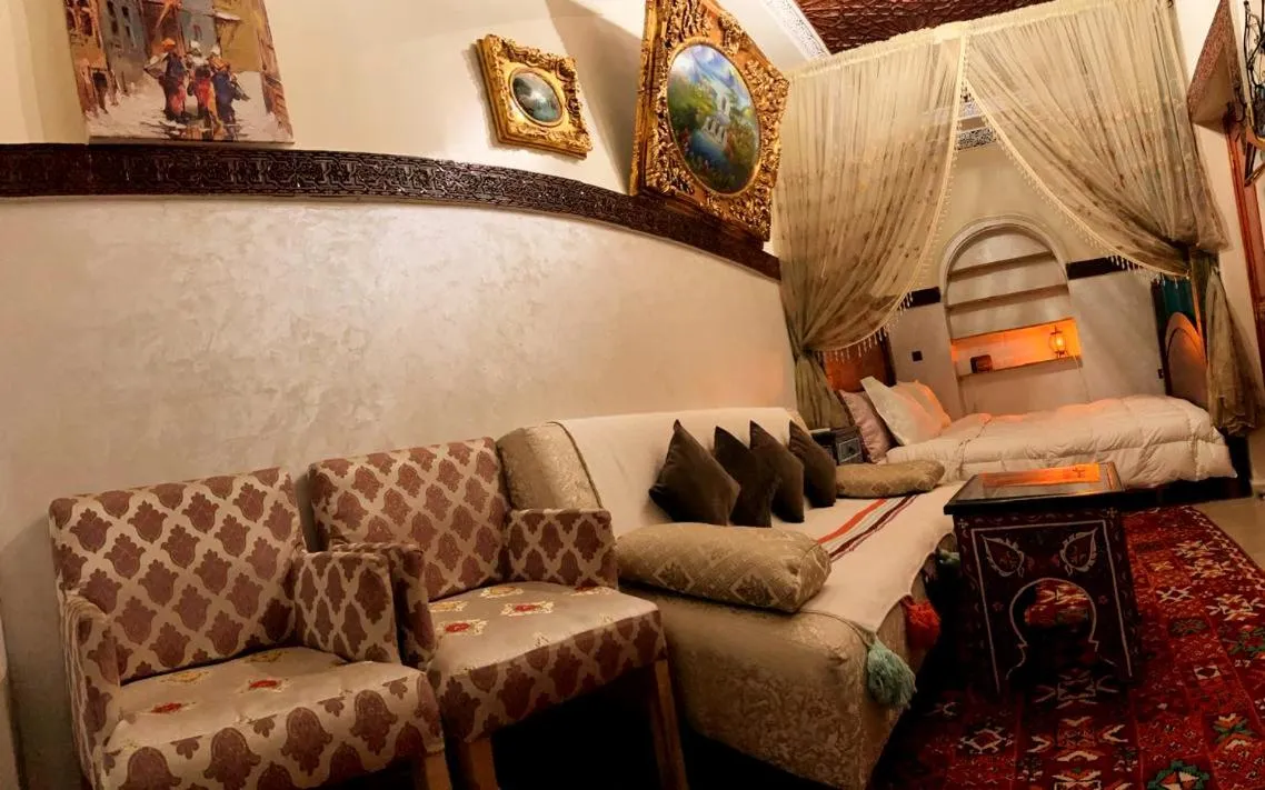 Photo of the whole room in Riad Lalla Marrakech