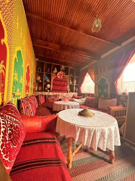 Living room in Riad Lalla Marrakech