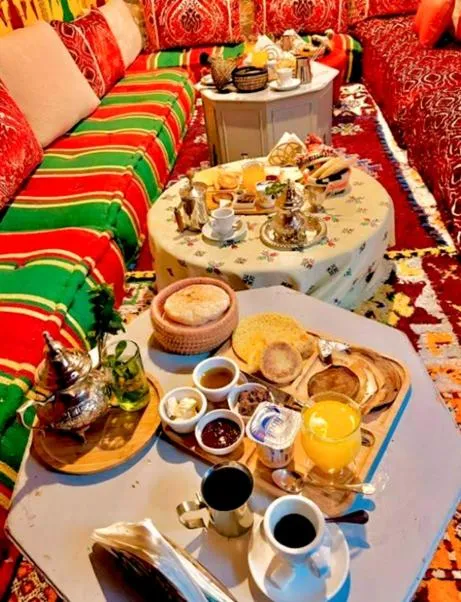 Food and drinks in Riad Lalla Marrakech
