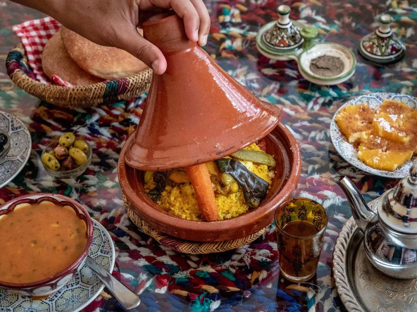 Food in Riad Lalla Marrakech