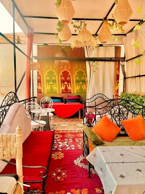Balcony/Terrace in Riad Lalla Marrakech