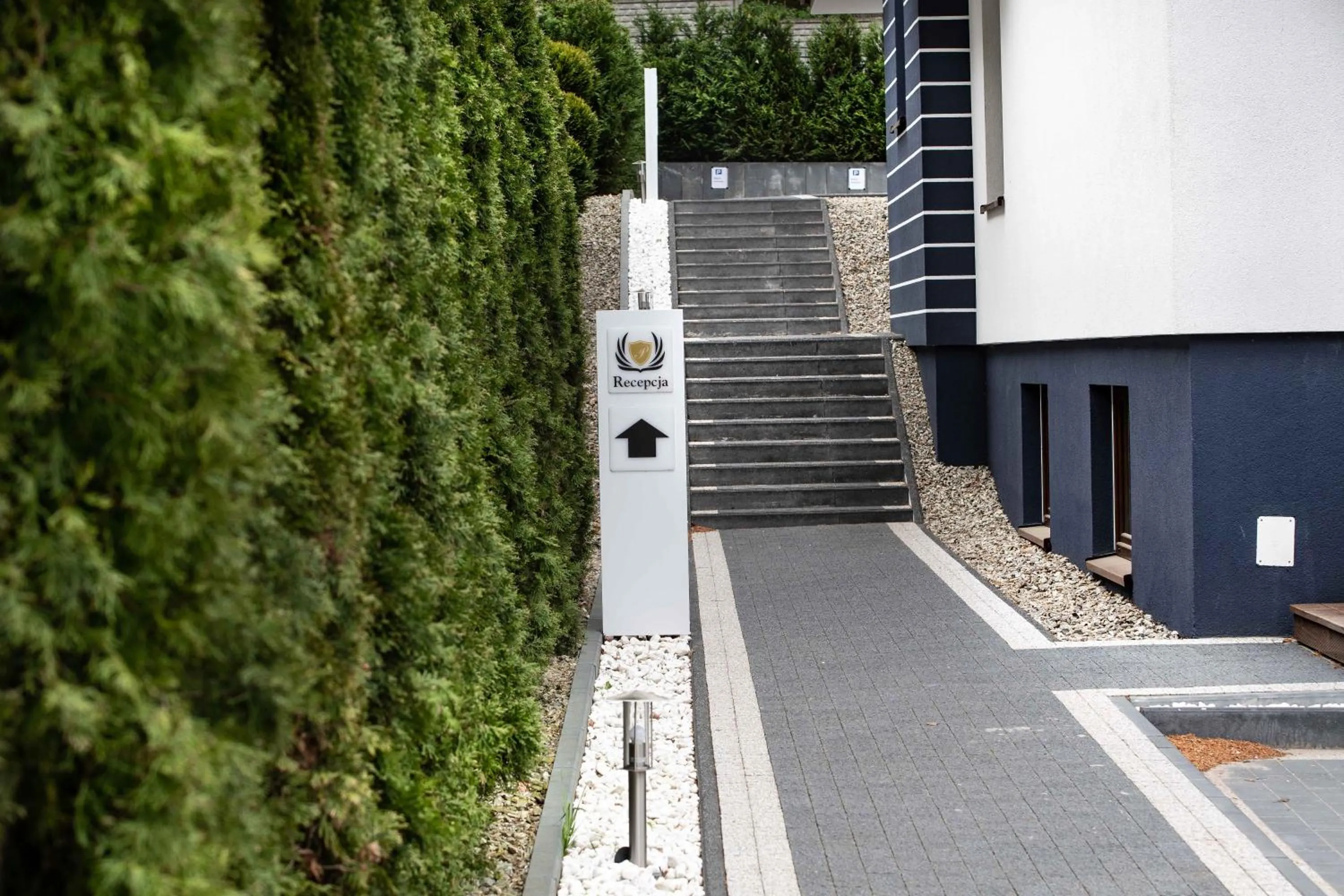 Facade/entrance in Willa Pieńkowskich