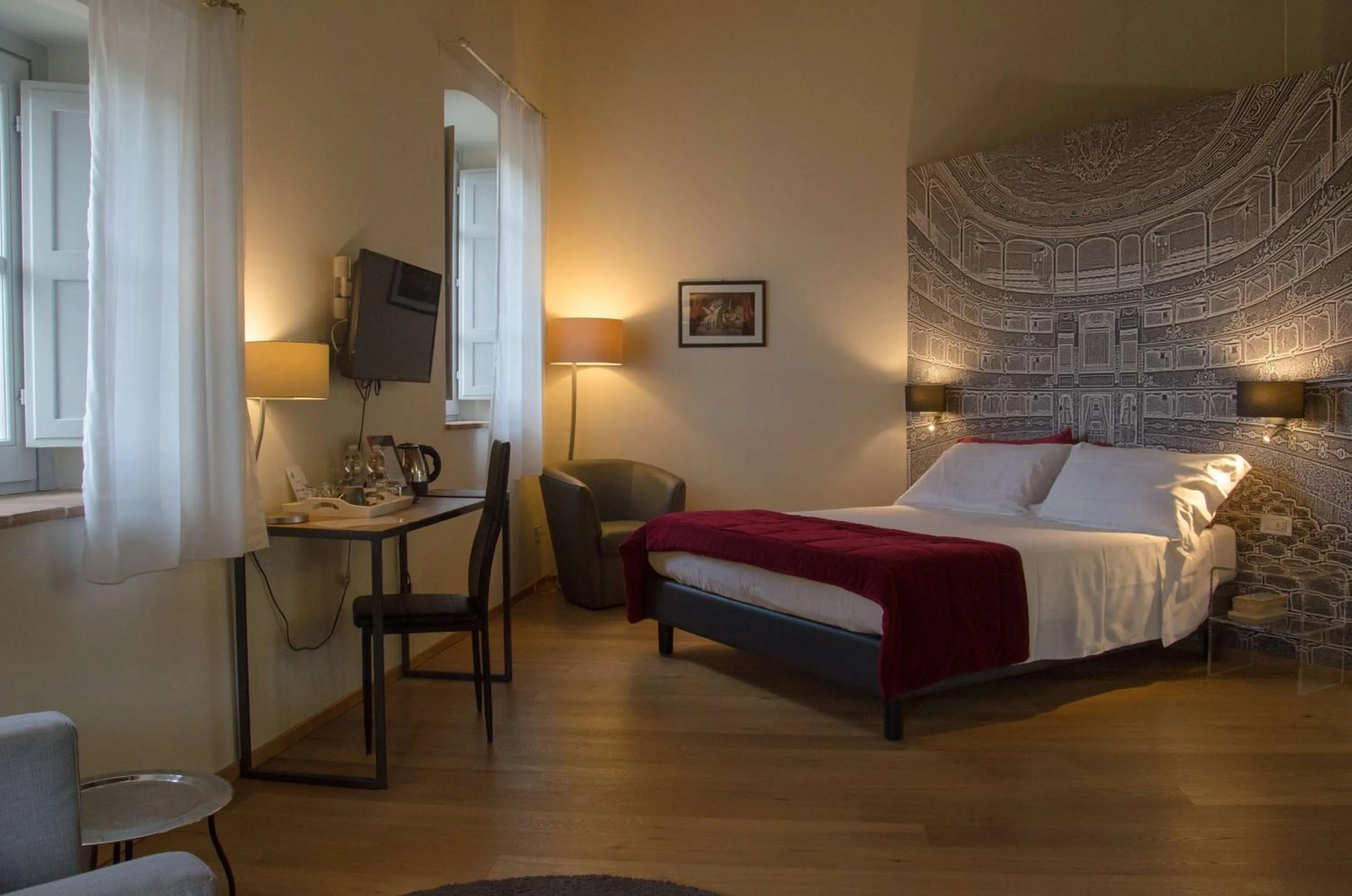 Bedroom, Bed in Antico Sipario Boutique Hotel, BW Signature Collection